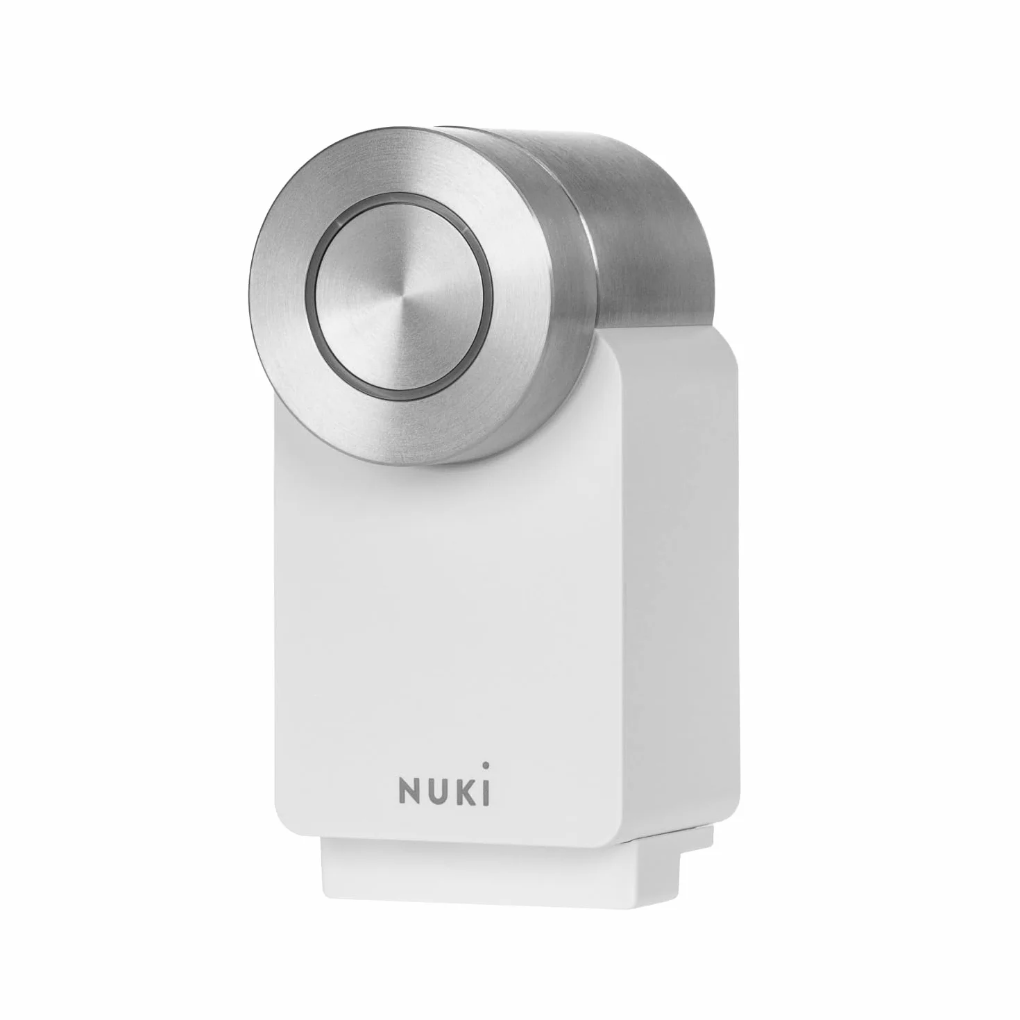 Nuki Smart Lock Pro (4. generacji), inteligentny zamek Wi-Fi z Matter, biały