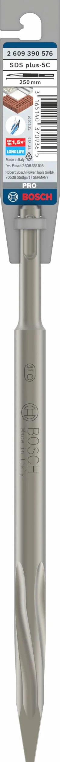 Bosch SDS-Plus dłuto spiczaste 250 mm srebrny