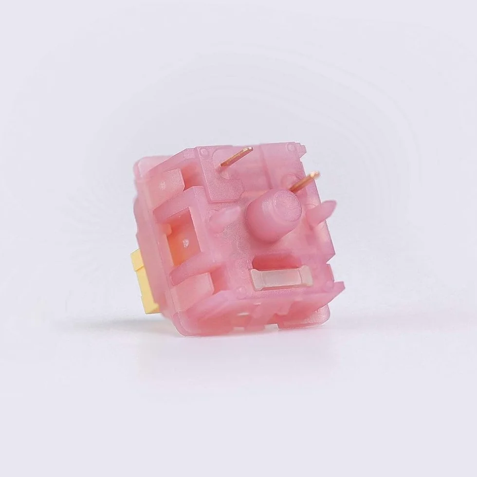 Outemu Honey Peach V3 Silent Linear Pre-Lubed Switch 90PCS for Mechanical Keyboard