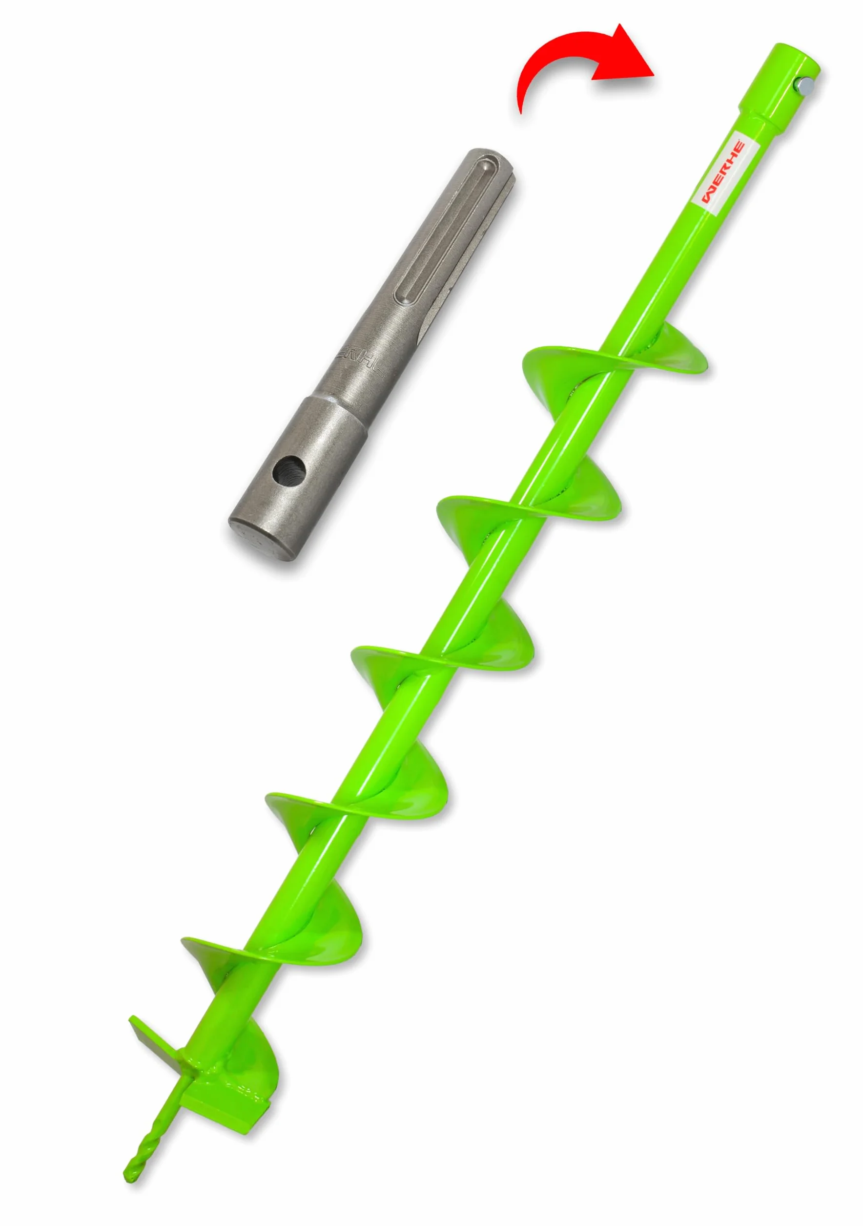 WERHE Wiertło do ziemi SDS Max 120 mm