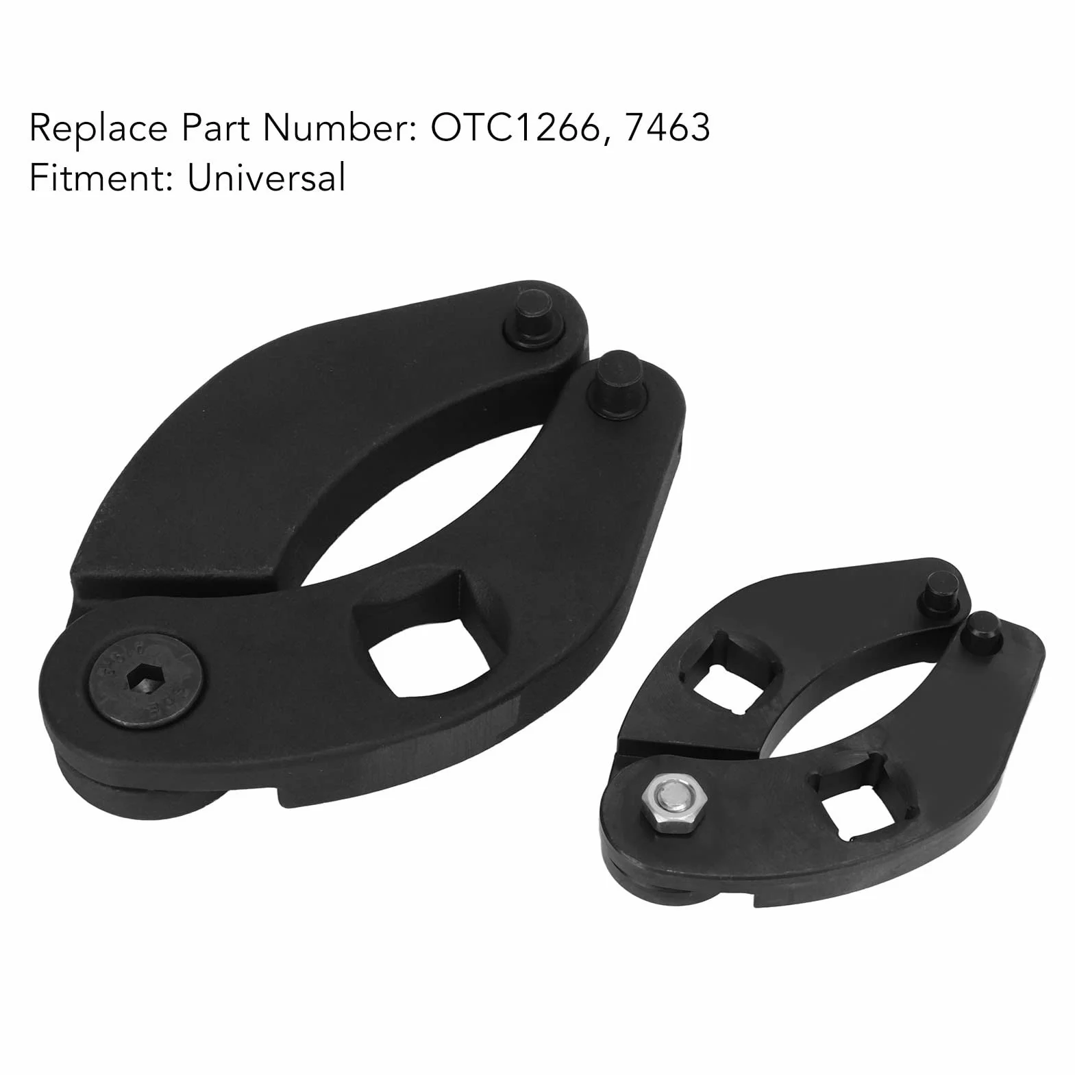 Tbest Klucz do cylindra hydraulicznego regulowany 2 szt. OTC1266 ze stali węglowej