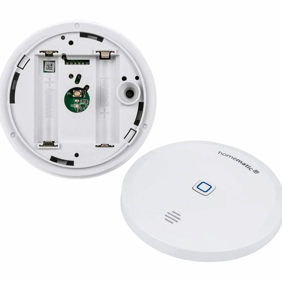 Homematic IP Smart Home 151694A0 czujnik wody, niezawodny alarm na smartfonie w przypadku wilgoci i wody, 151694A0