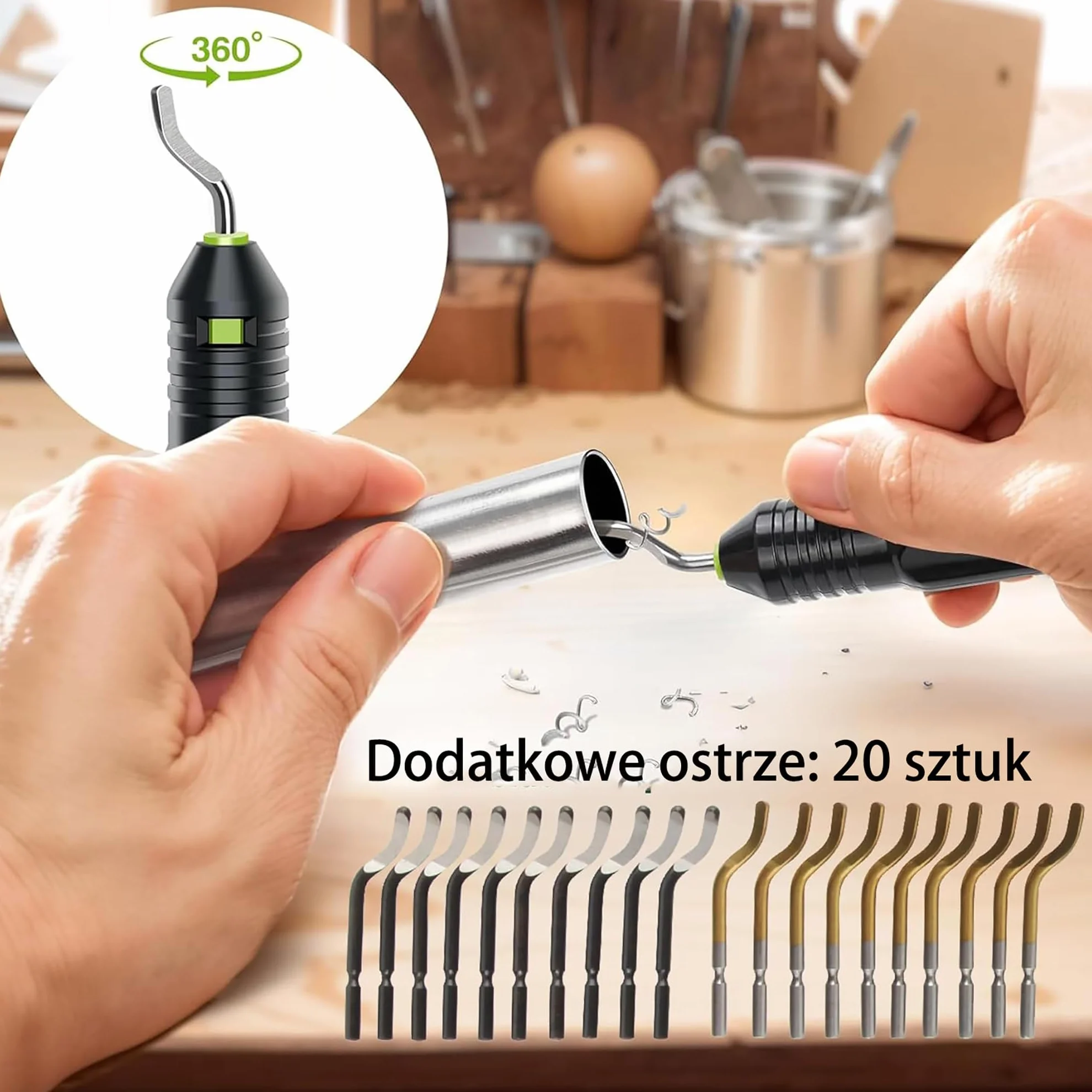 Profesjonalny obcinak do rur 3-50 mm stal miedź aluminium PVC gratownik