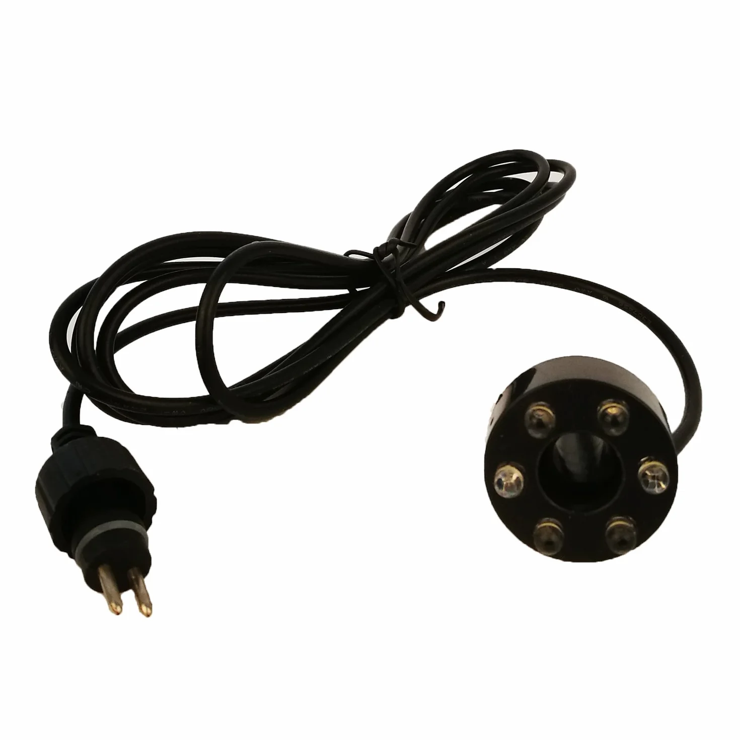 Köhko Zestaw 3 okrągłych lamp LED zimna biel 2 m kabel
