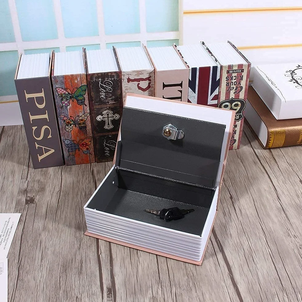 Bezpieczna sejf, Secret Book Safe Box, słownik tajna książka bezpieczeństwa
