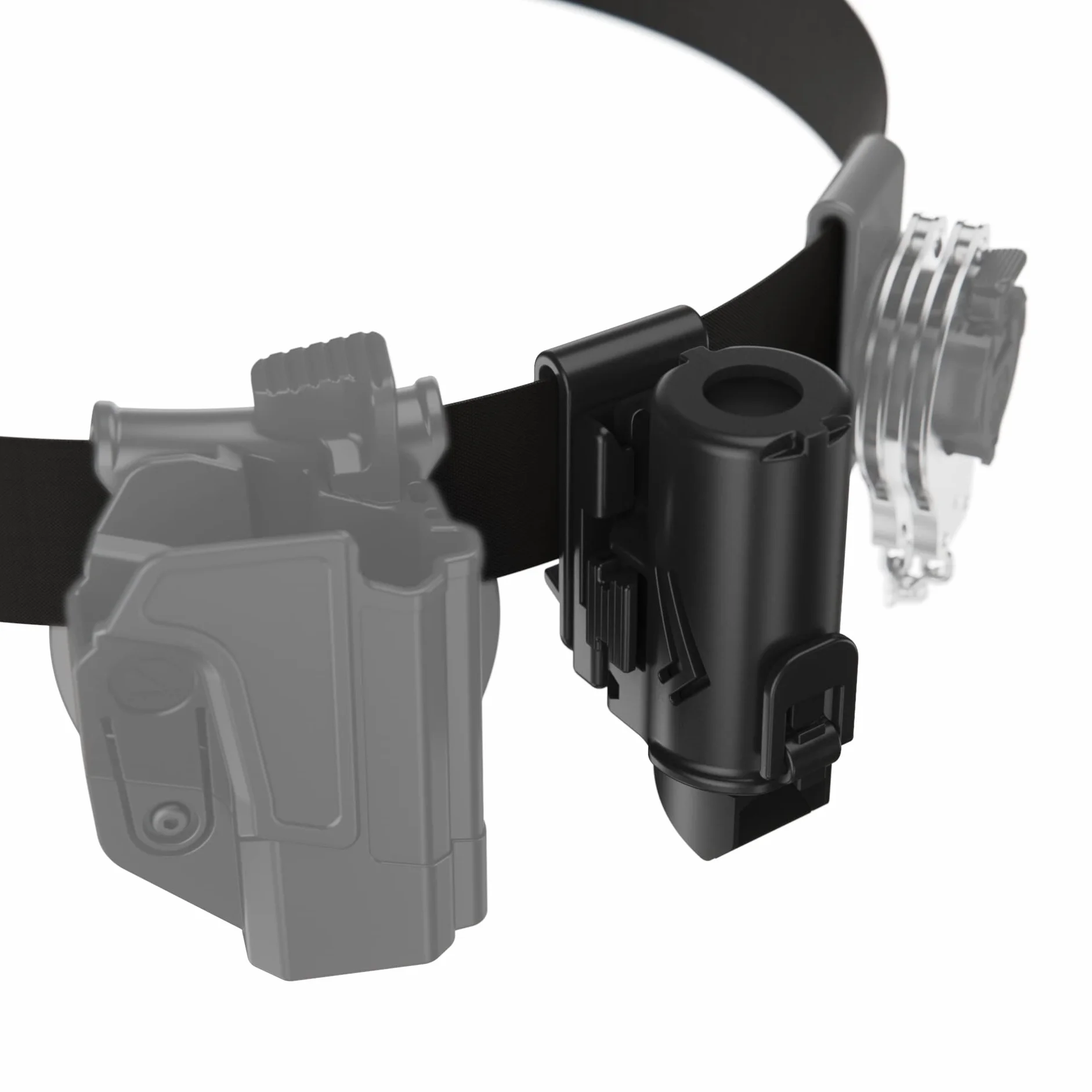 Orpaz Pepper Spray Holster, MK3 Pepper Spray Holder, OC Spray Holder, Standard, Belt Clip - Unisex - Will Improve Your Tactical Appearance