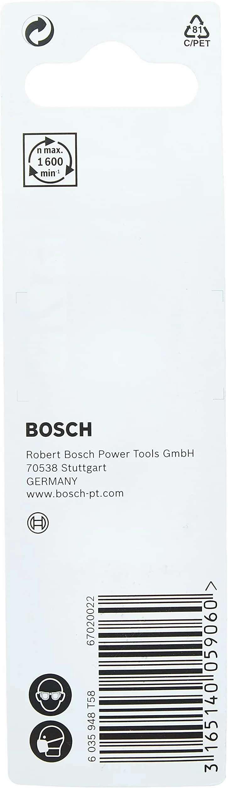 Bosch Professional Spiralne Wiertła do Drewna Ø 3 x 33 x 61 mm