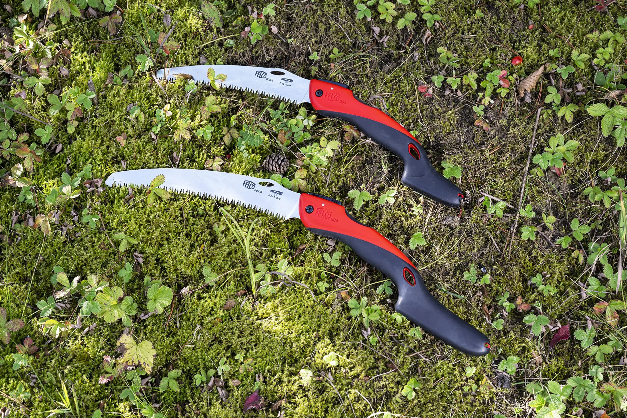 FELCO 603 piła składana zakrzywione ostrze 200 mm rękojeść soft touch cięcie 100 mm