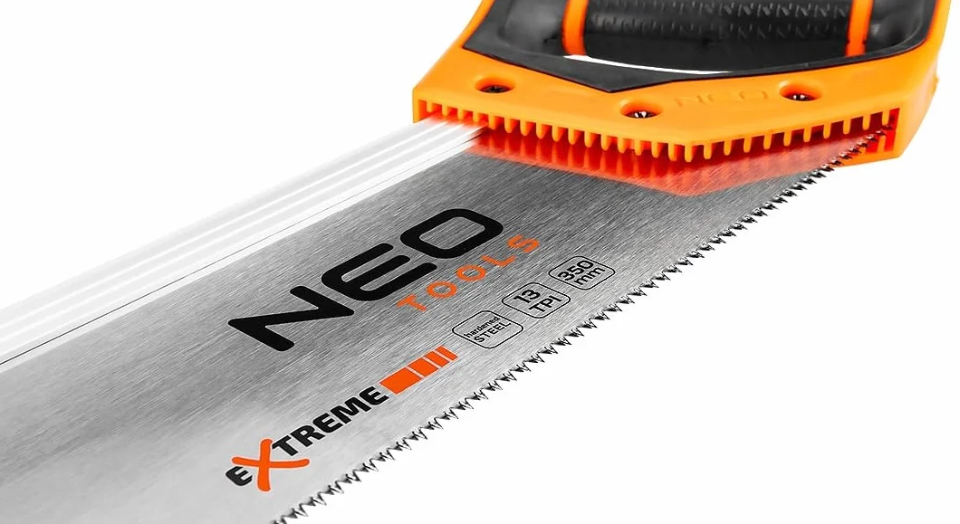 NEO Piła Grzbietnica 350mm 13TPI Skrzynka Uciosowa Drewniana do Listw