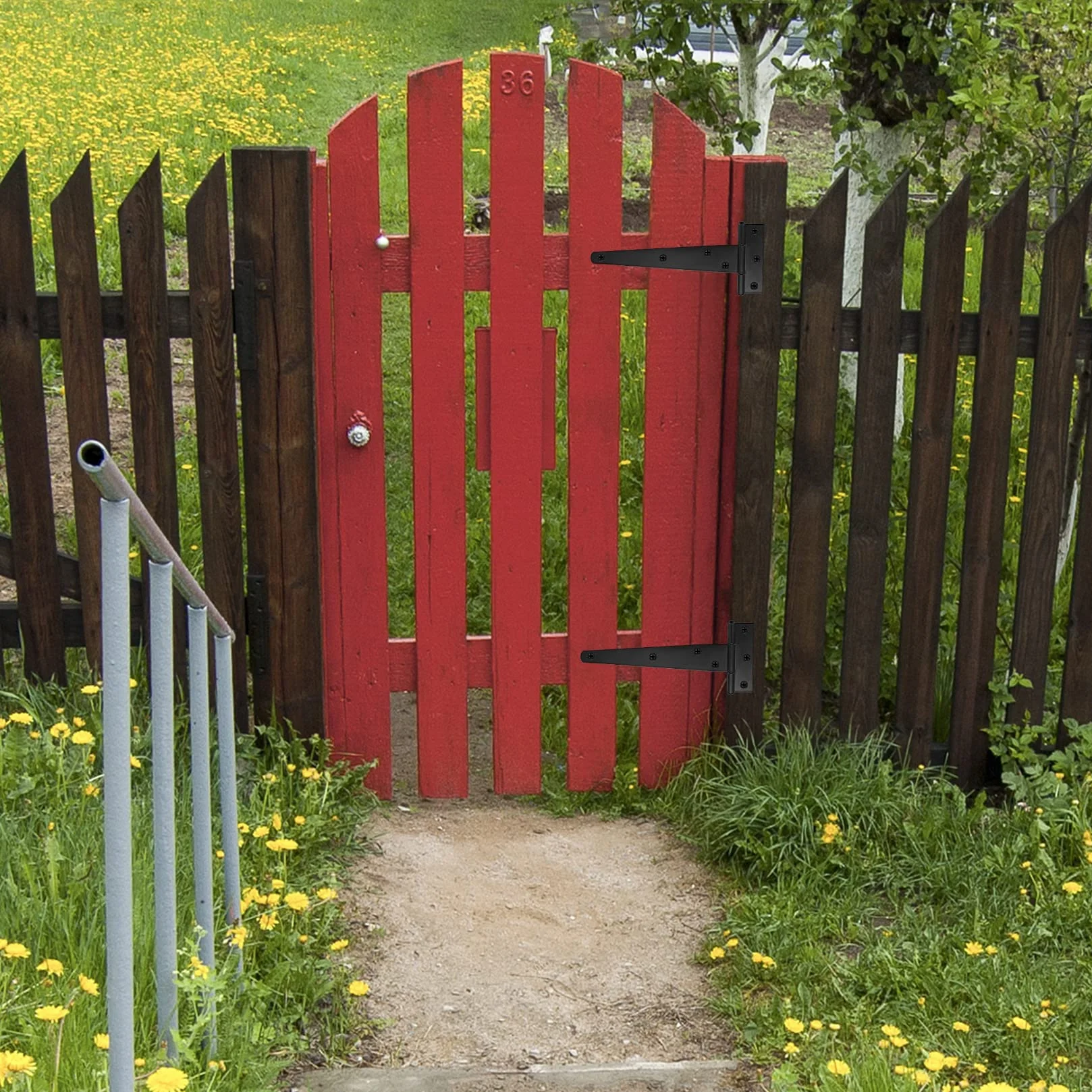 Zawiasy drzwiowe w kształcie litery T ze stali nierdzewnej do dużych obciążeń składane