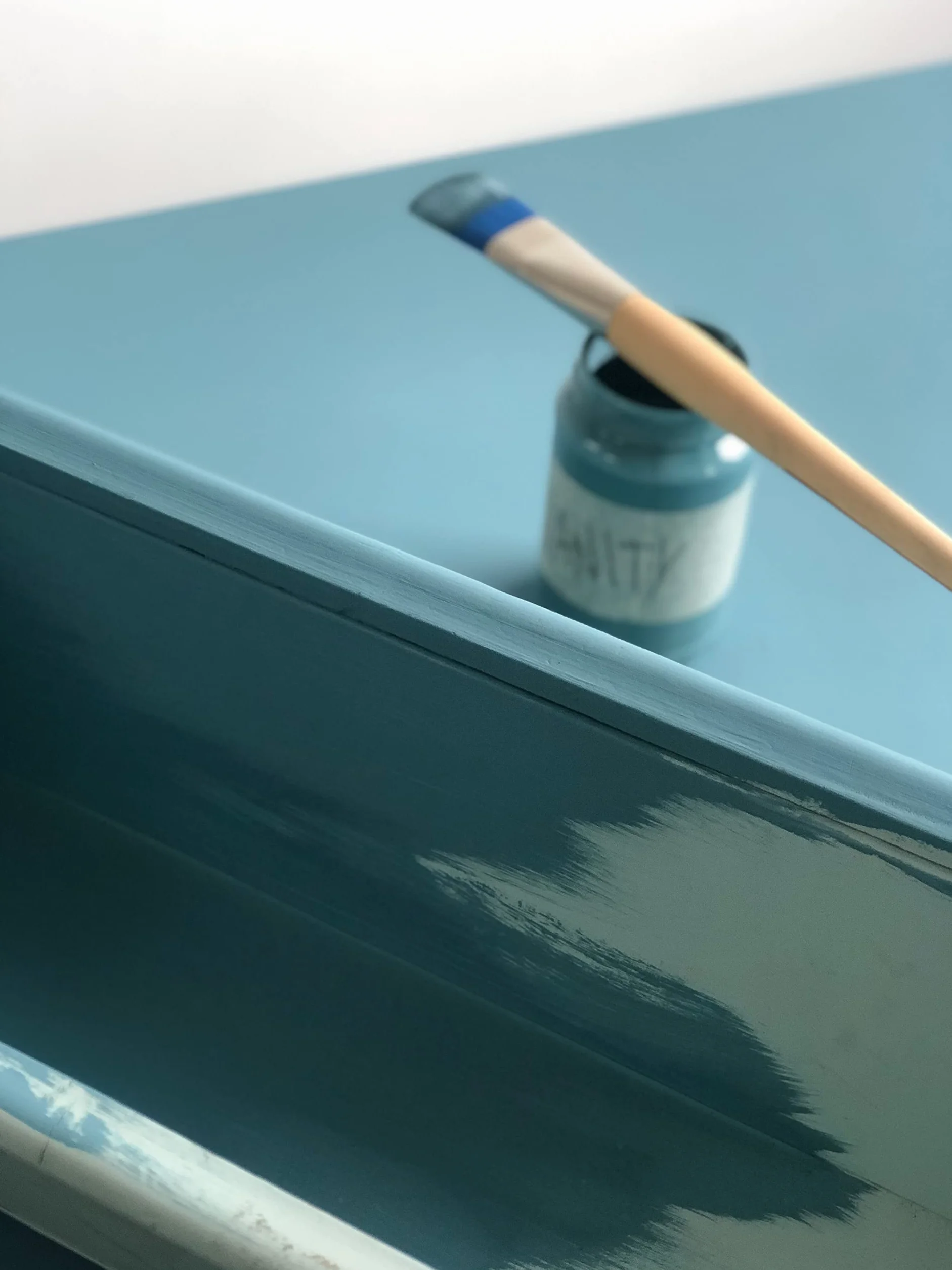 Fleur Paint 12089 farba mineralna 130 ml Vanity Blue
