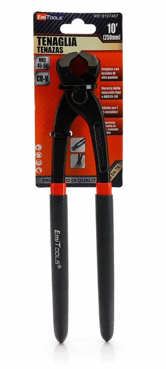 Szczypce Profesjonalne 10'' 250mm do Stolarza Kolb Cementystów