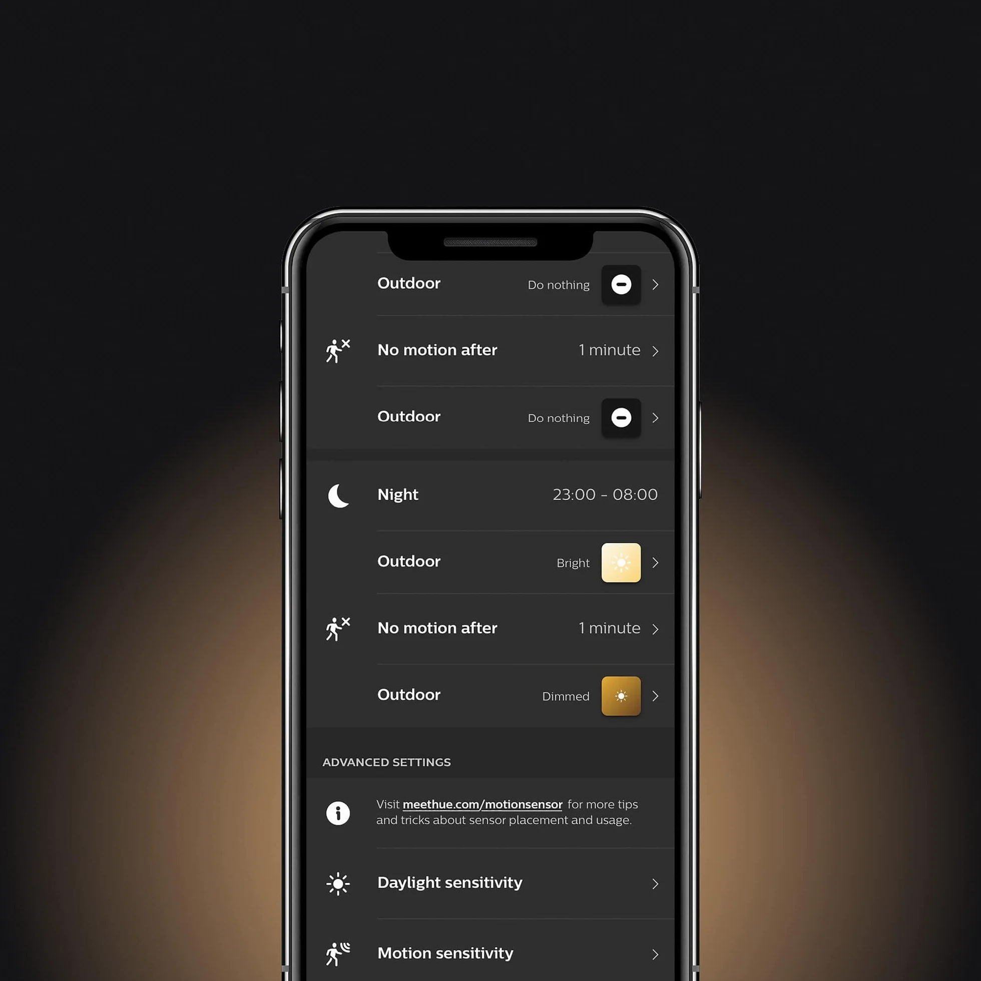 Philips Hue Zewnętrzny Czujnik Ruchu, Inteligentne Sterowanie Oświetleniem