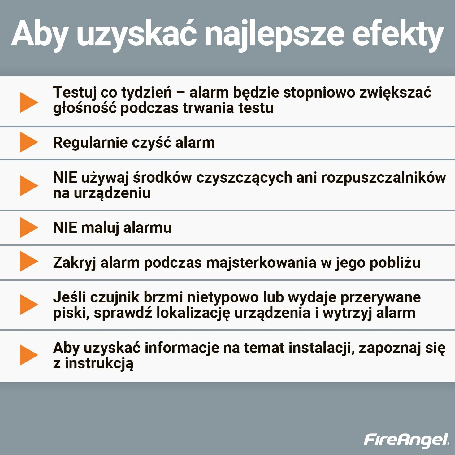 Fire Angel FA6813 Czujnik Czadu – Czujnik Tlenku Węgla Bateriami AA – Przenośna Podróżna Czujka Czadu z Alarmem – Detektor Tlenku Węgla z Funkcją Testu