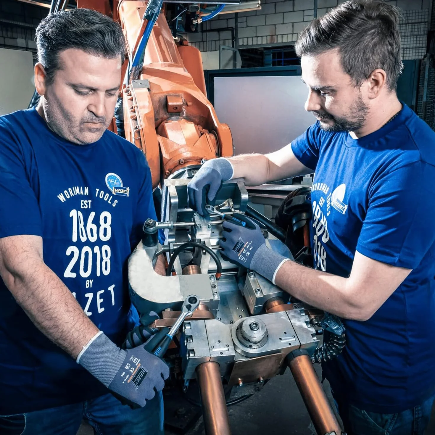 HAZET HiPer 8816HP Napęd kwadratowy 3/8 cala mały kąt działania 4 stopnie chromowana
