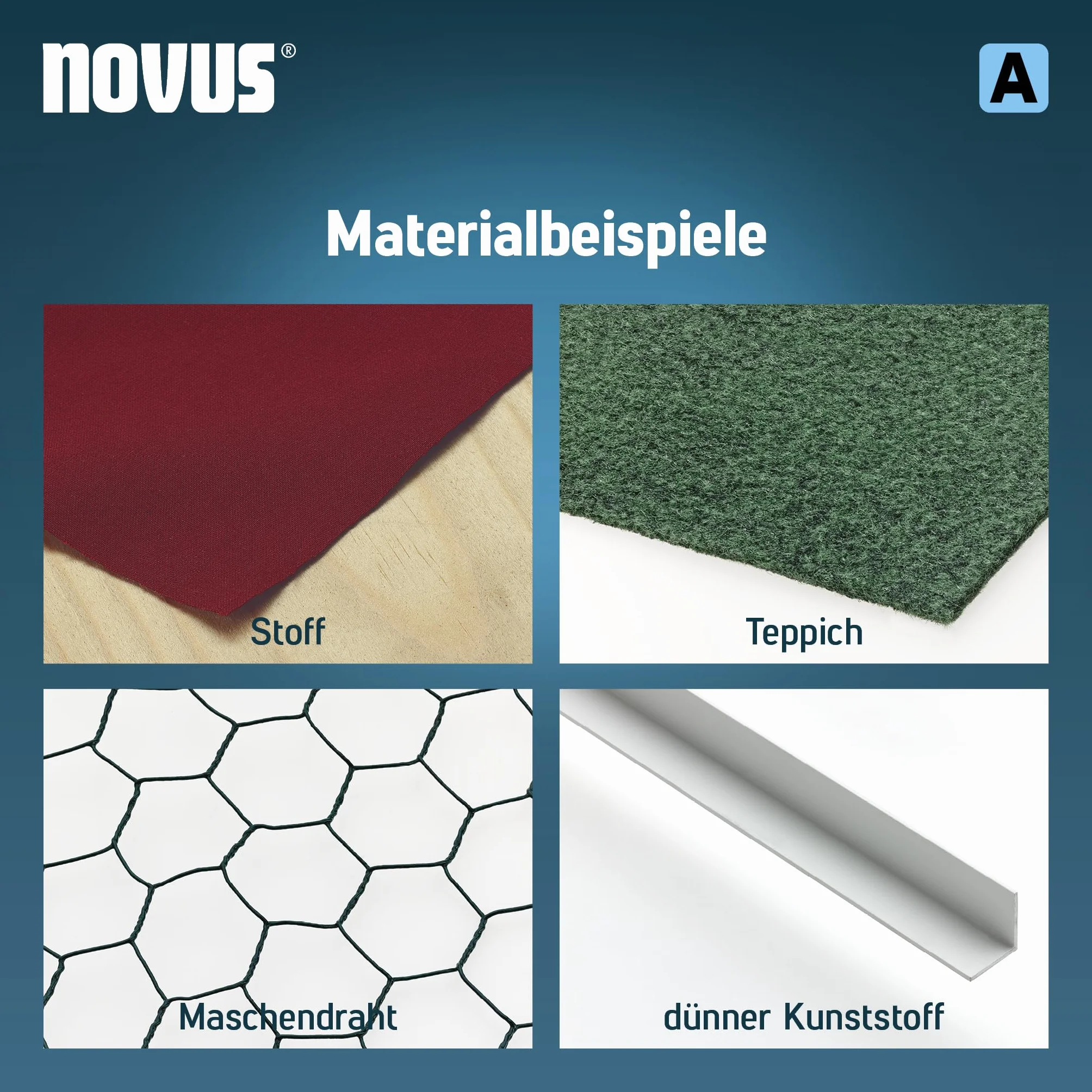 Novus Tools zszywacz typ 53 cienki drut 10 mm szary