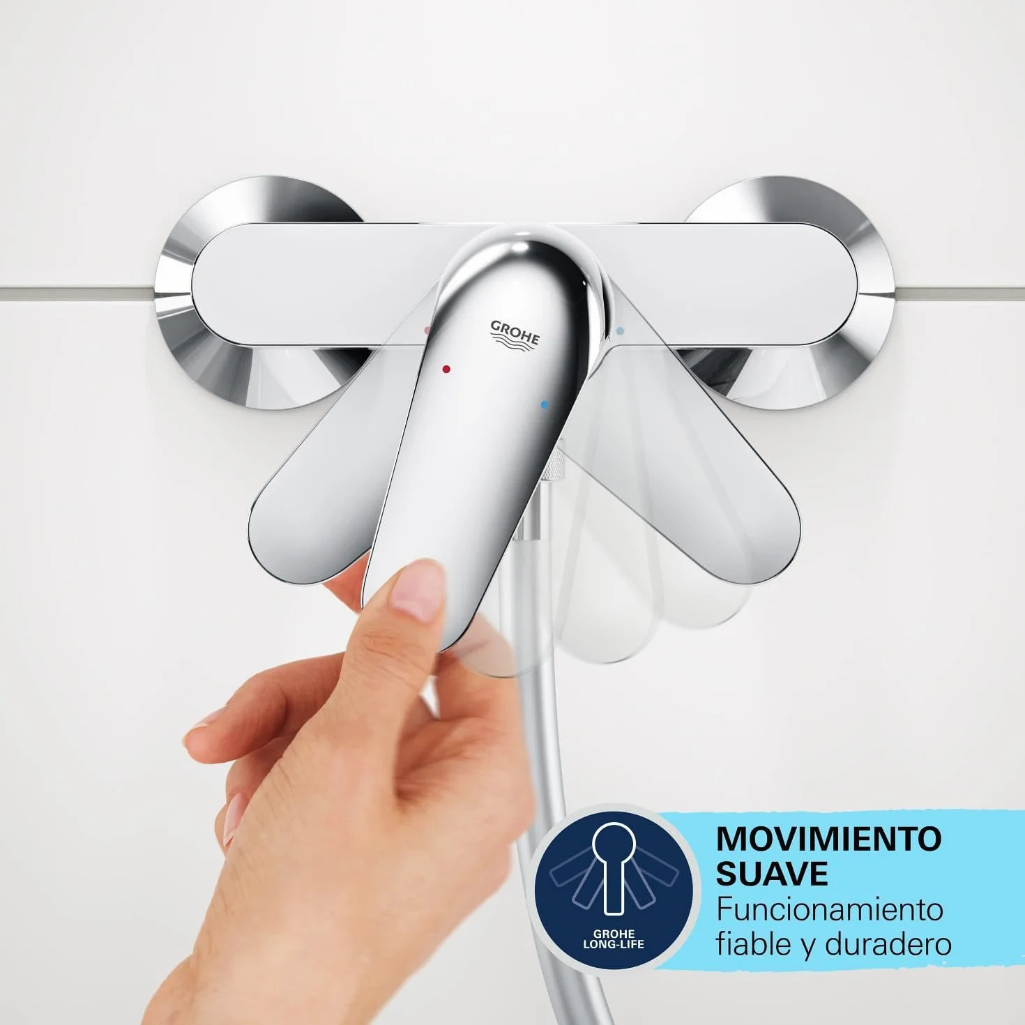 Grohe Swift Bateria Prysznicowa Ohm Chrom 19,5x14,3x10,7 cm