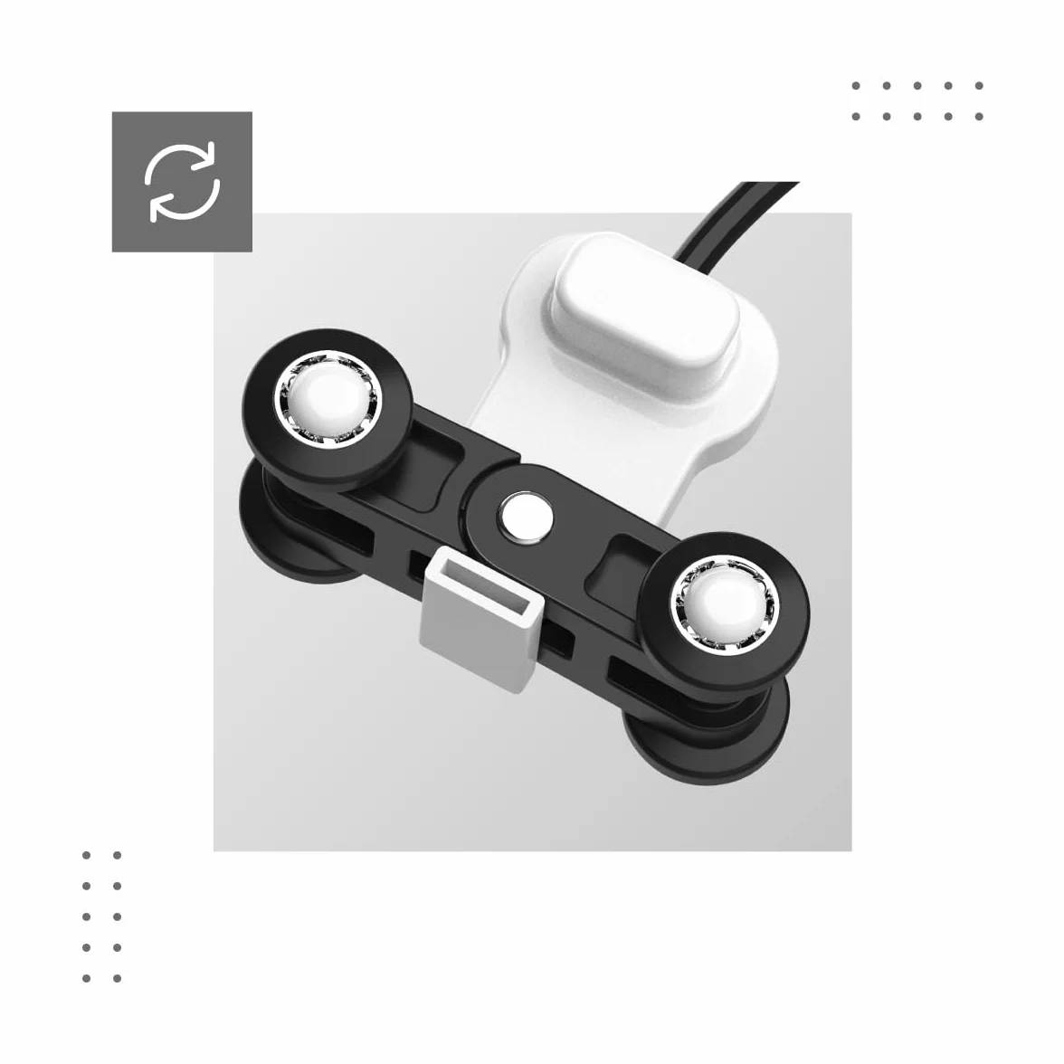 ATHLER Emu 30 | Smart Fitness hula hop | piłka grawitacyjna dla dorosłych | inteligentny licznik | wypustki | regulowana szerokość 24 zdejmowane segmenty | masaż 360 stopni | początkujący