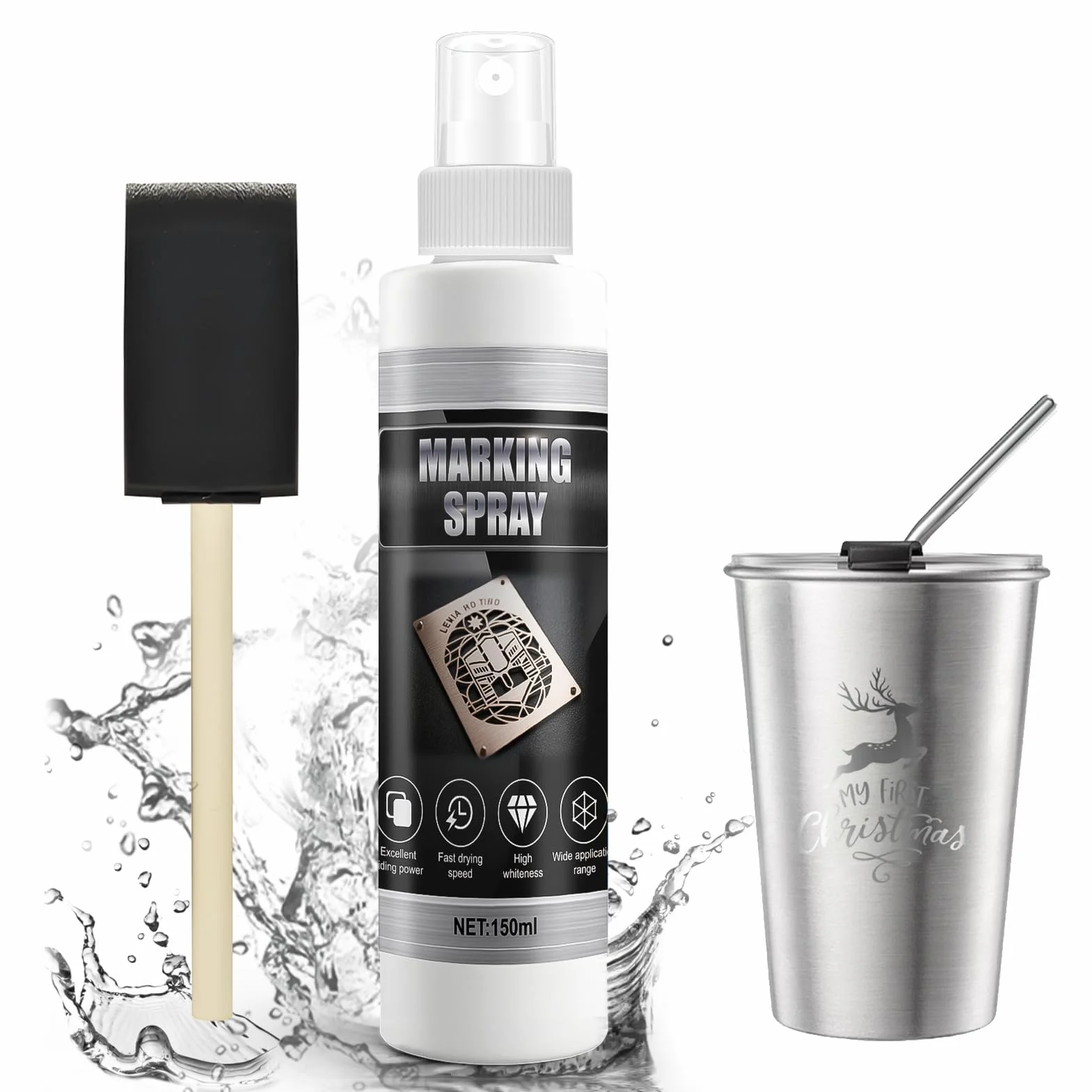 Spray do znakowania laserowego, 150 ml