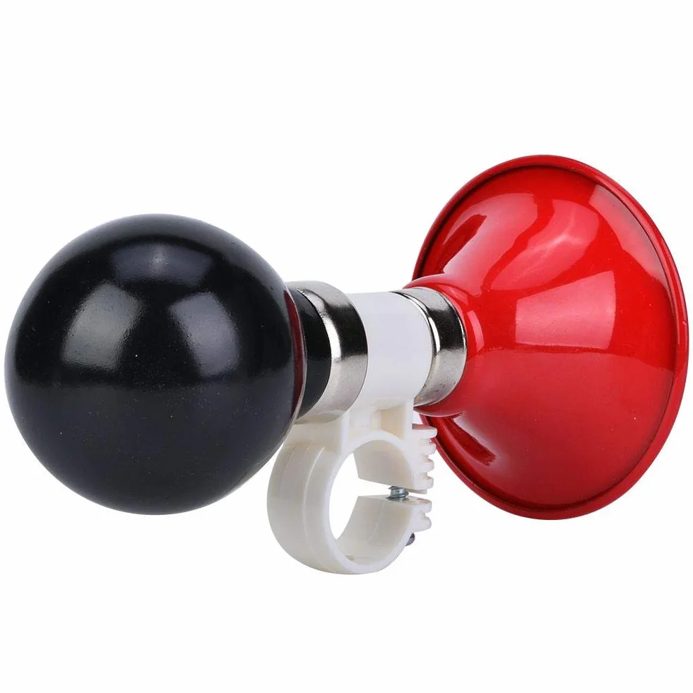 Duokon Keenso Kids Bike Bell, mini dzwonek rowerowy, akcesoria dla dzieci do rowerów/skuterów czerwony/niebieski/pomarańczowy