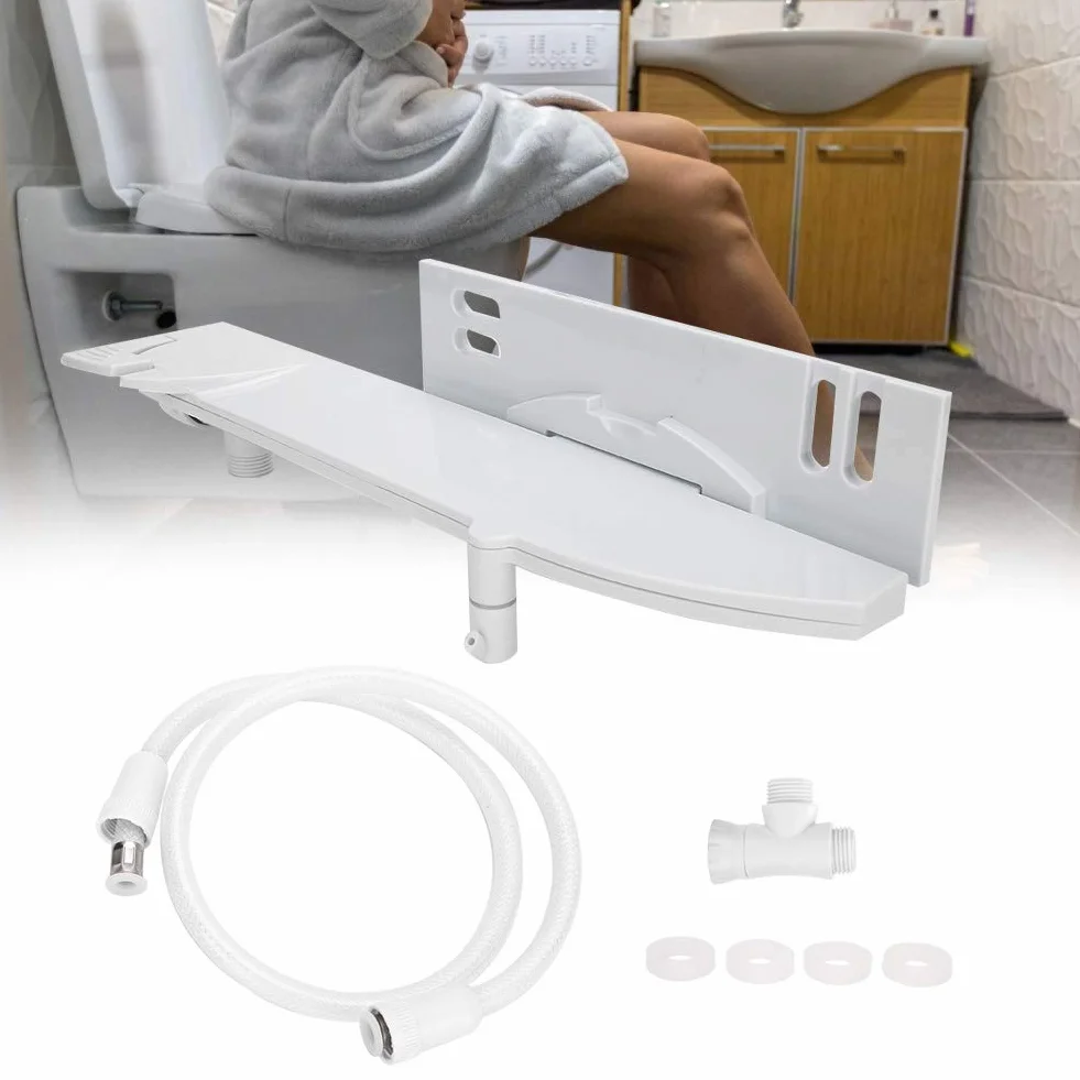 WC-Sprühreiniger ABS-Bidet-Sprayer Selbstreinigende Düse Handheld-Bidet-Toiletten-Sprayer Frischwasserspray frontale weibliche Waschung
