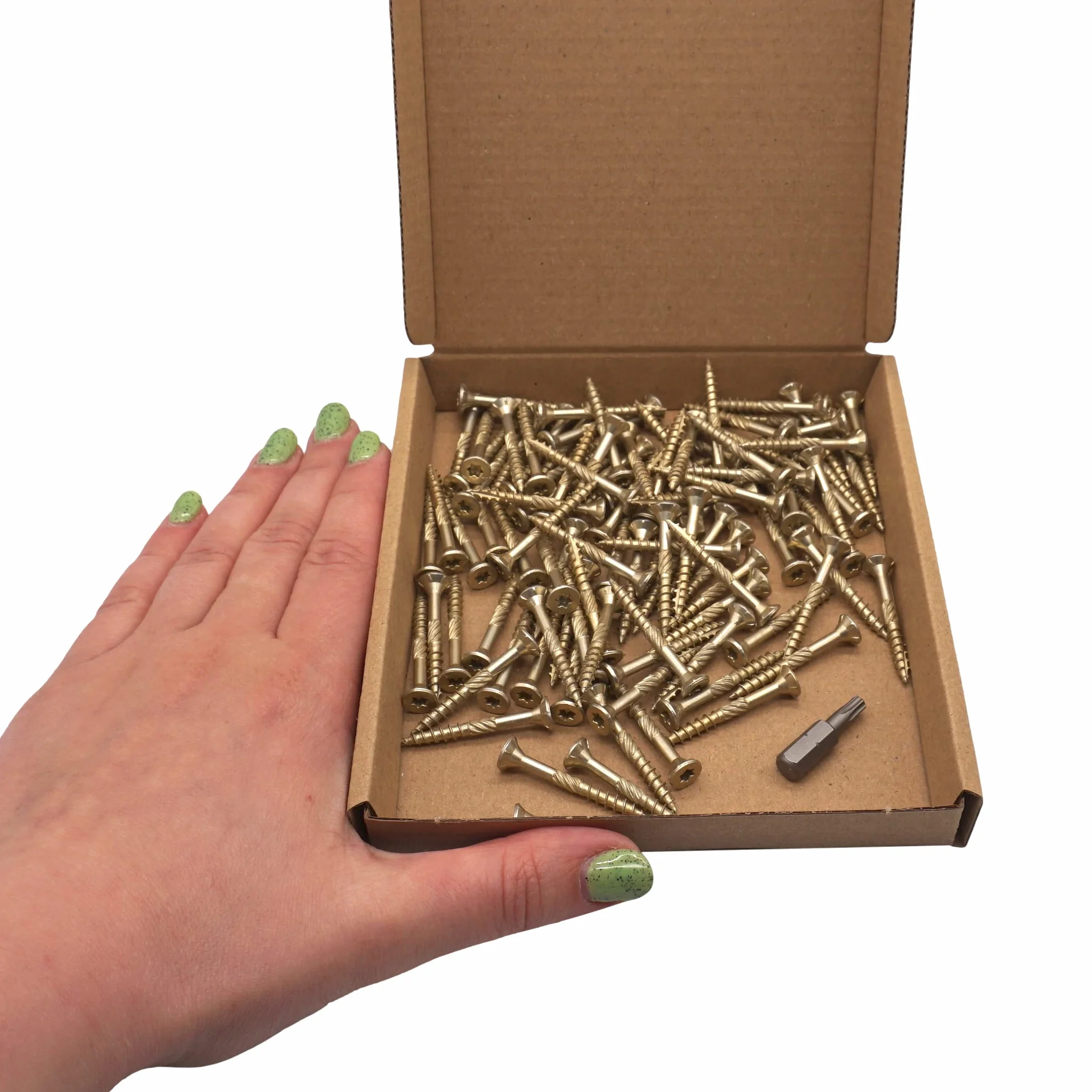 Śruby do drewna ocynkowane 4,0 x 35 mm Torx typ 17 - opakowanie 100 szt.