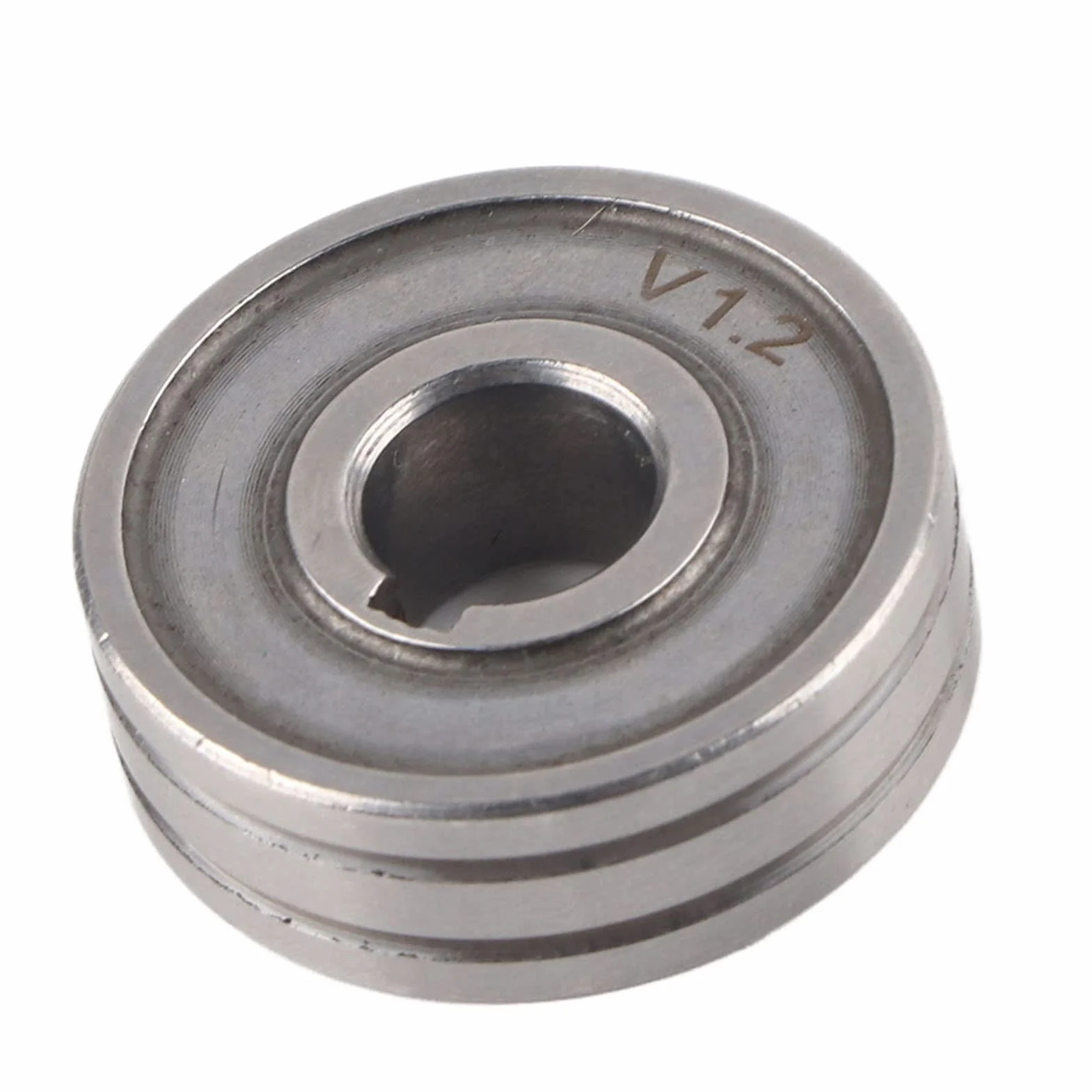 Rolka Podajnika Drutu Spawalniczego ze Stali Nierdzewnej 30x10x10mm 1,2mm Koło Prowadzące