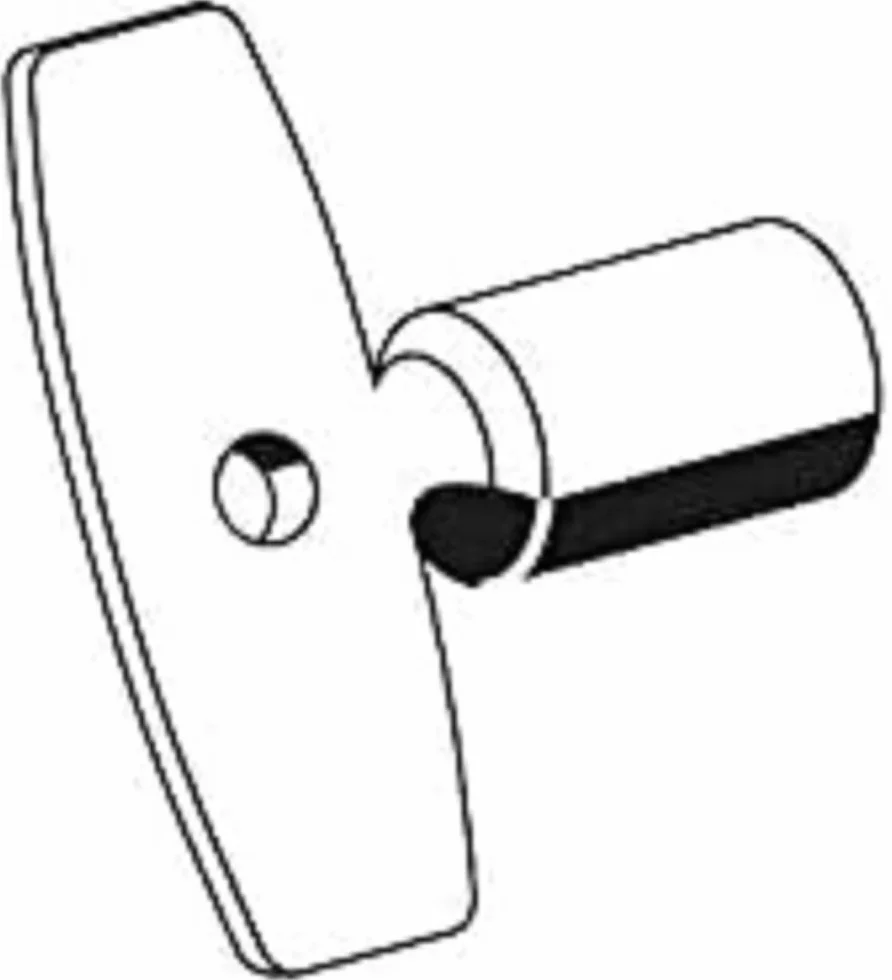 Schell Klucz nasadowy mosiężny chrom do armatury zewnętrznej Polar II 782300399