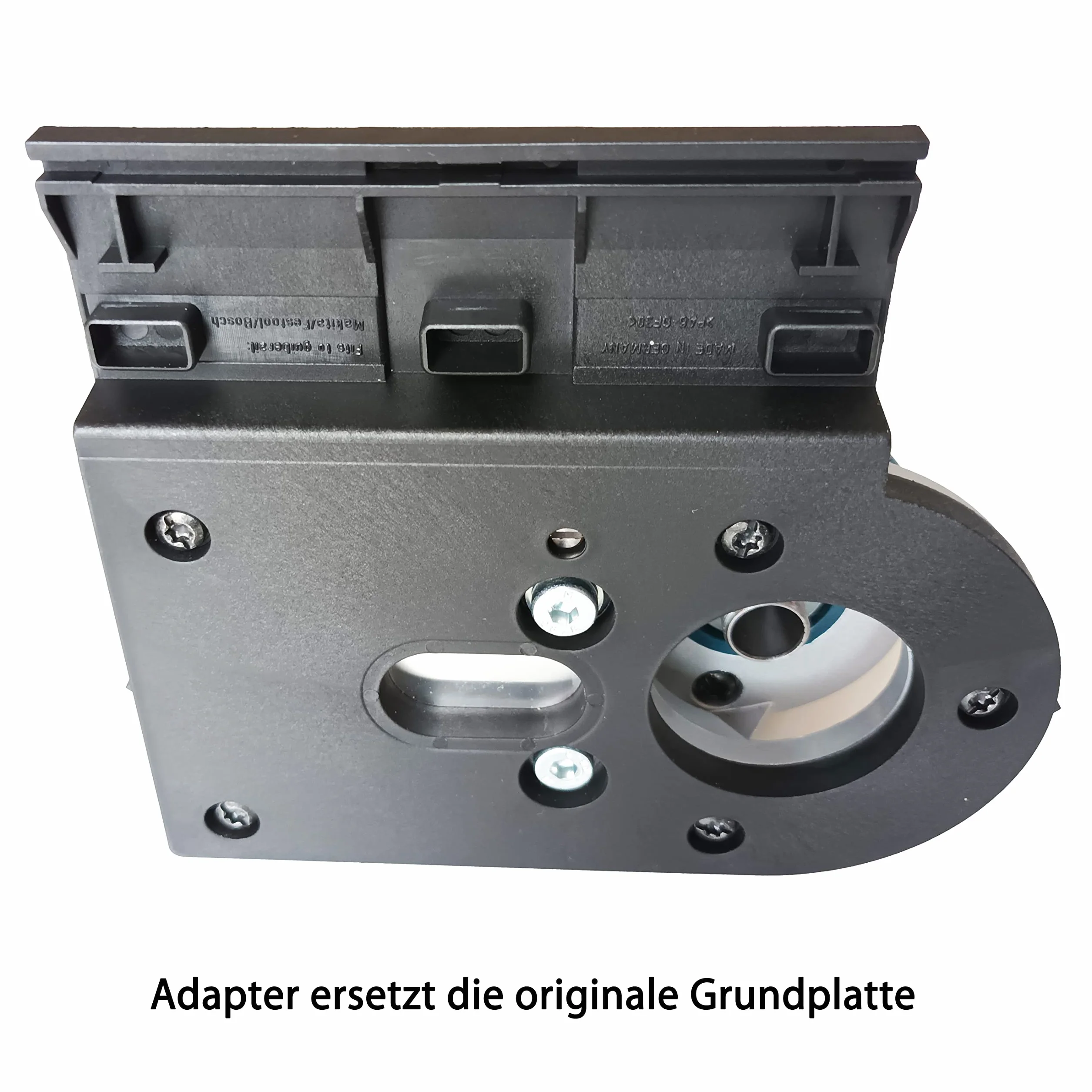 Profesjonalny adapter szyny prowadzącej do Bosch GKF 12V-8, frezarka górnowrzecionowa