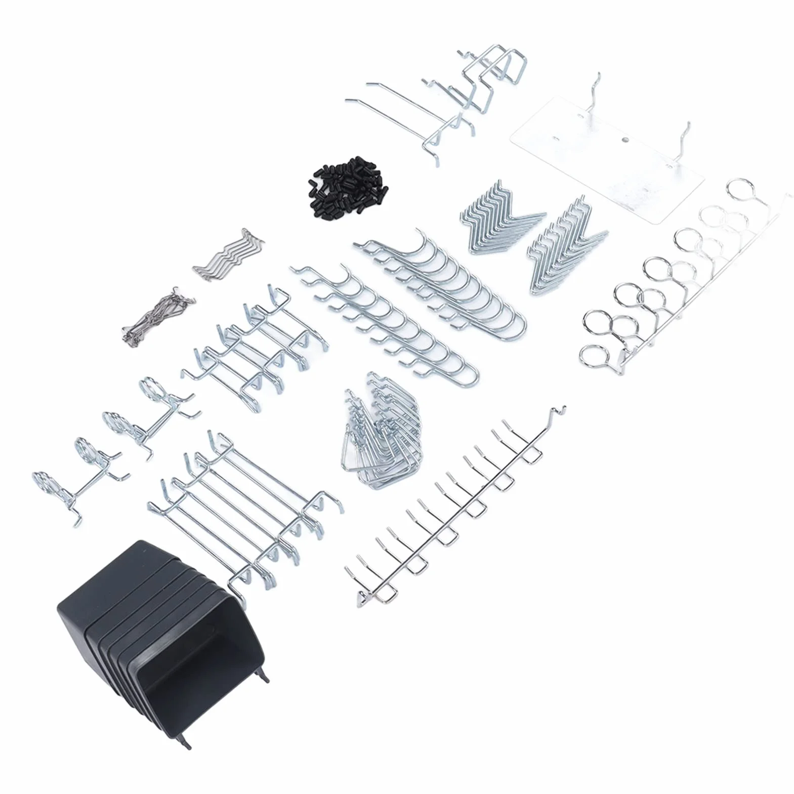 140pcs Haczyka Kołowa Asortyment, Metalowe Paznokcie Kołek