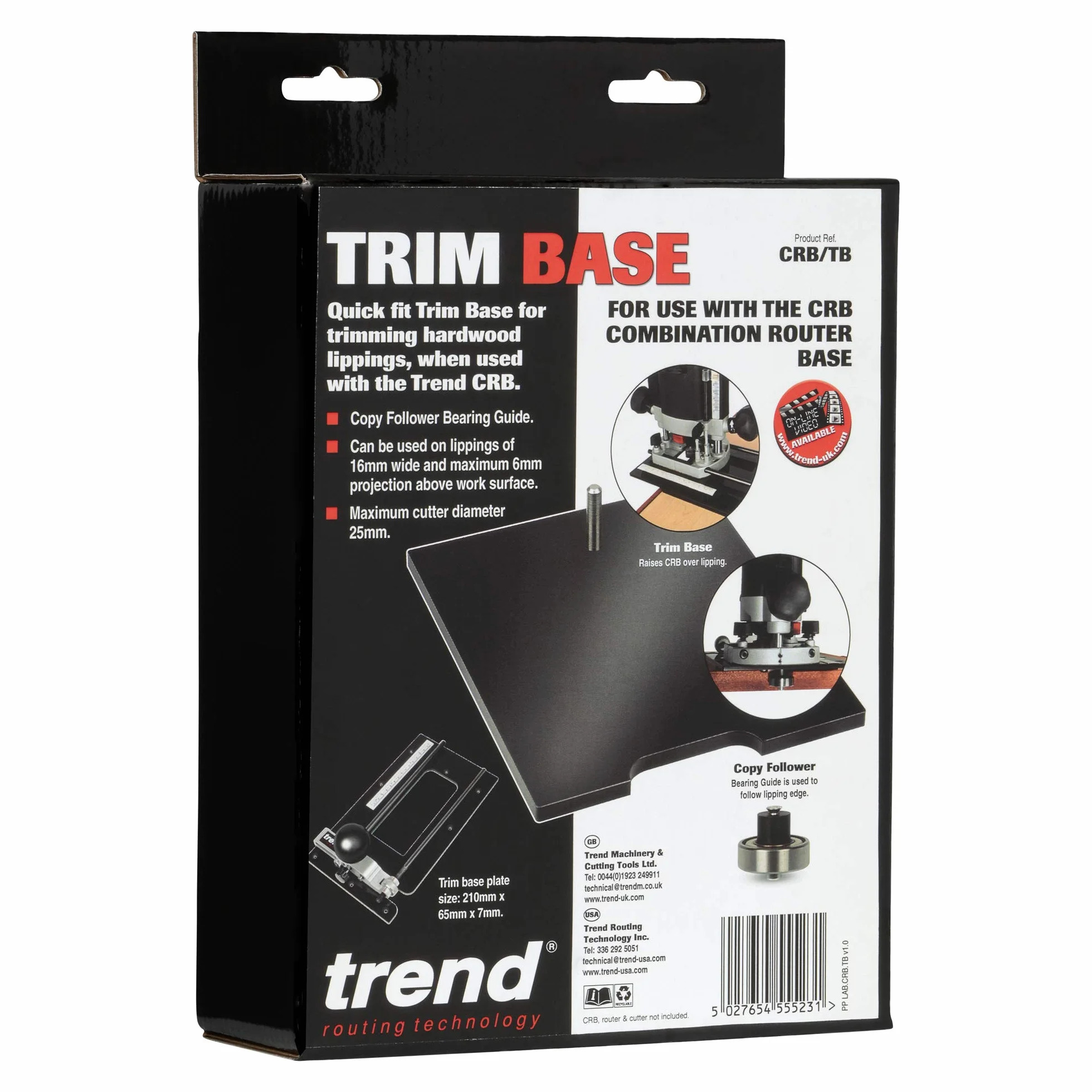 Trend CRB/TB Baza przycinająca do twardego drewna
