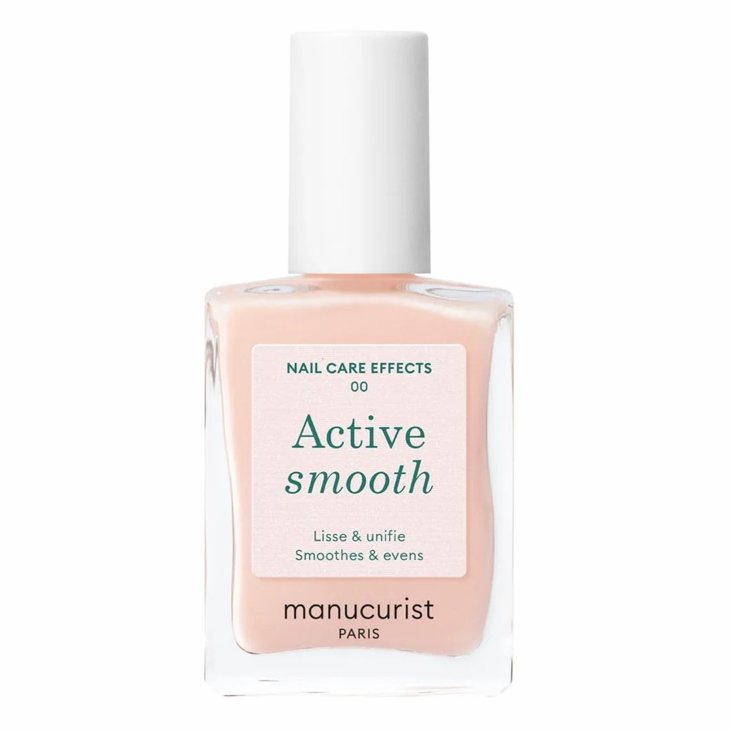 Manucurist Active Smooth 00 Nail Concealer Polish & Care - 2 w 1 Nude Nail Polish: Wzmocnienie i wzrost paznokci - Korektor do paznokci - Wypełniacz do paznokci - Naturalny lakier do paznokci
