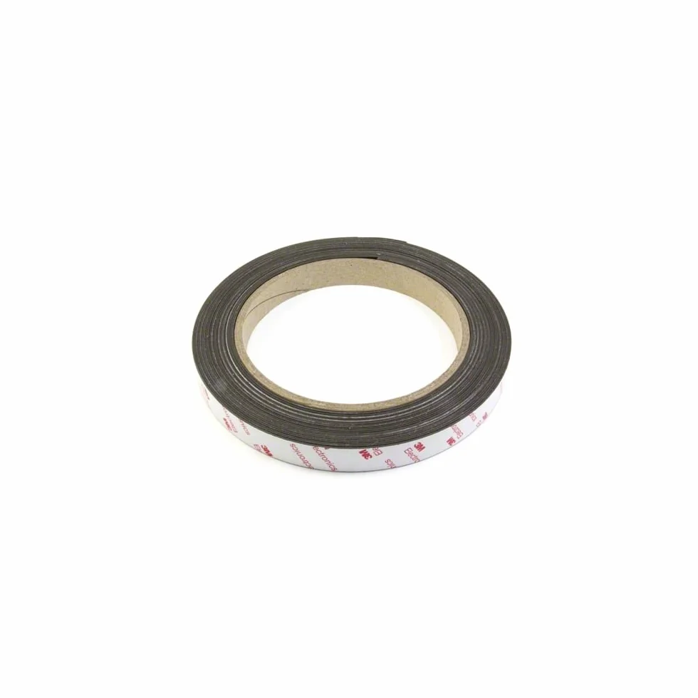 First4magnets elastyczny magnes neodymowy 25,4 mm x 0,85 mm x 1 m z taśmą samoprzylepną 3M