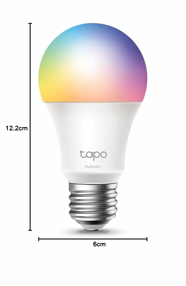 TP-Link Tapo L530E Inteligentna żarówka Wi-Fi E27 RGB Ściemnialna 806 lm Kompatybilna z Alexa i Google Home