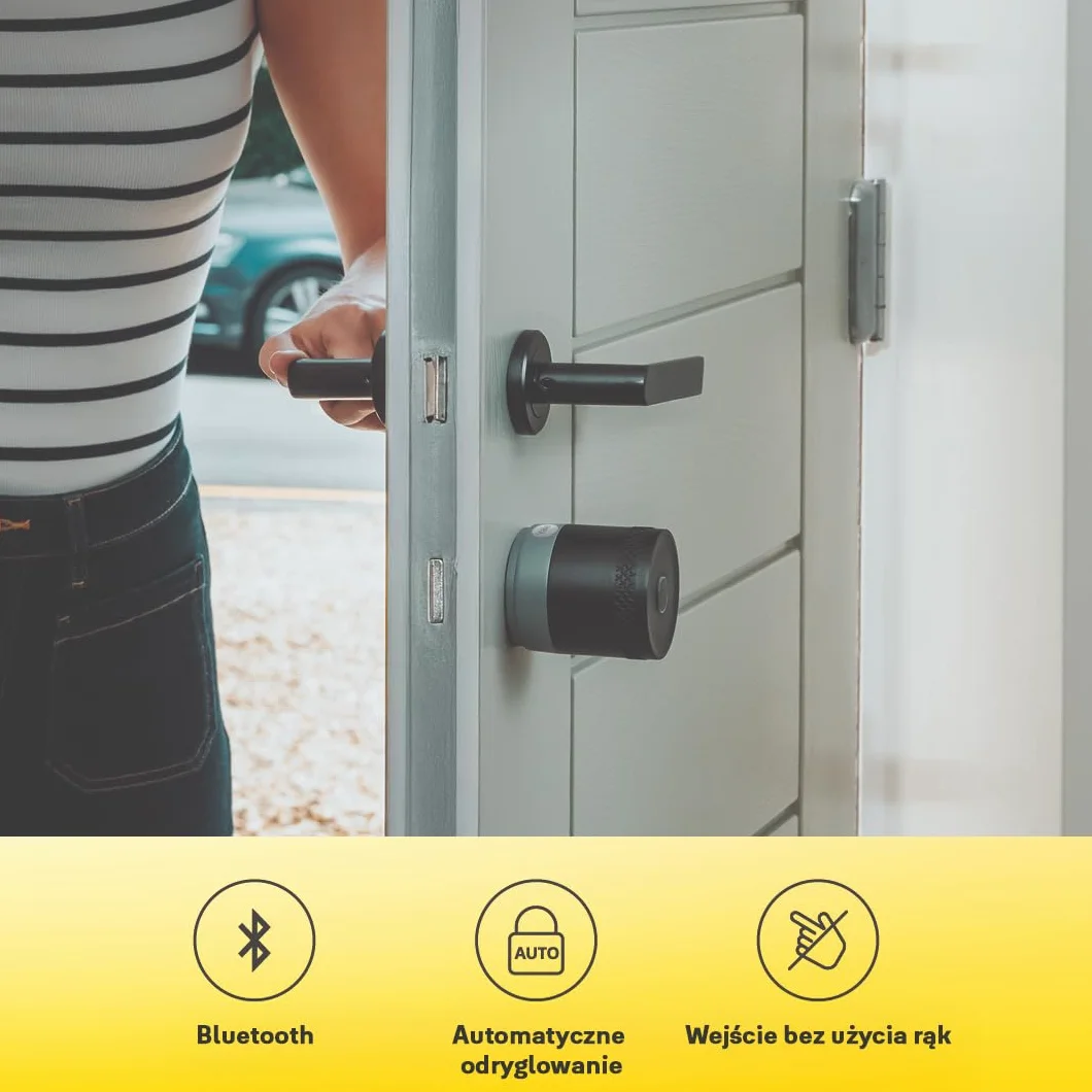 Yale Linus Smart Lock L2 Lite Srebrny Zgodny z Matter Dostęp bez klucza