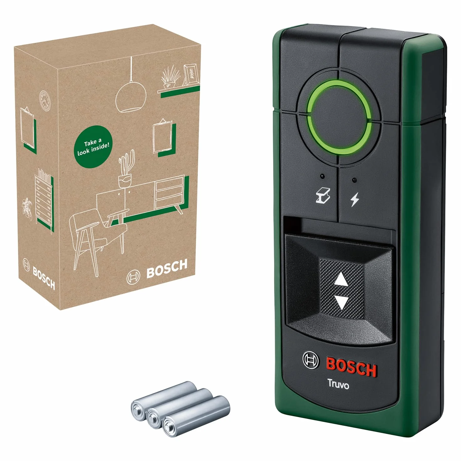 Bosch Truvo Detektor drugiej generacji wykrywanie przewodów pod napięciem metalu do 70 mm