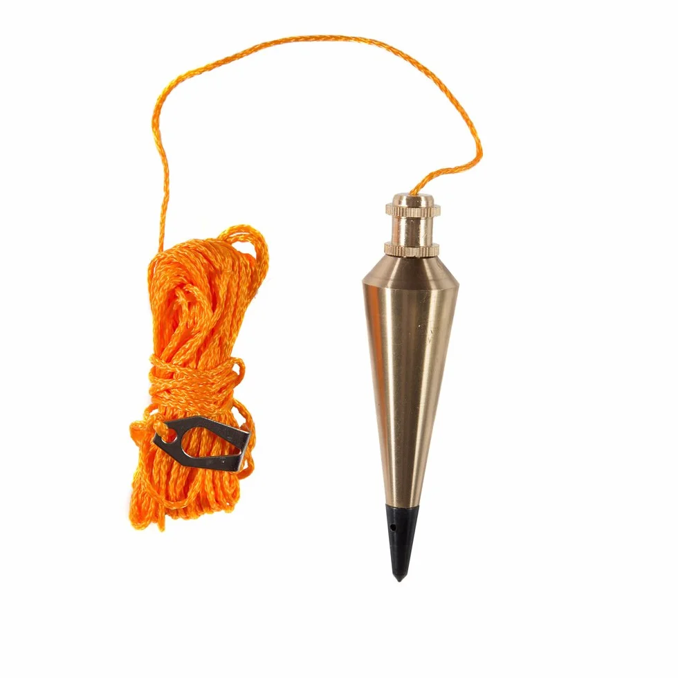 Swanson Tool Co PB008B Mosiężny pion ze sznurkiem 226.8 g