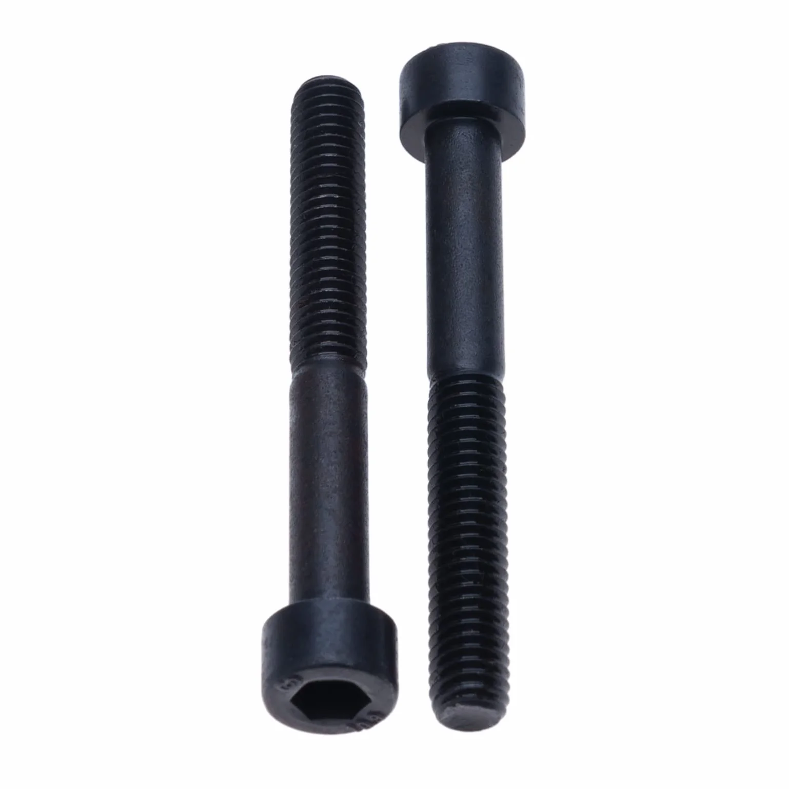 Cylinder Hex Sruby z łbem Walcowym M10x50 (Opakowanie Zawiera 2 sztuk) Gatunek Stali 10.9 Gniazdko Klucz Imbusowy Wkręt Łączniki Gwintowe Heavy Duty Certyfikowany Standard DIN912 Czarny (10mm x 50mm)