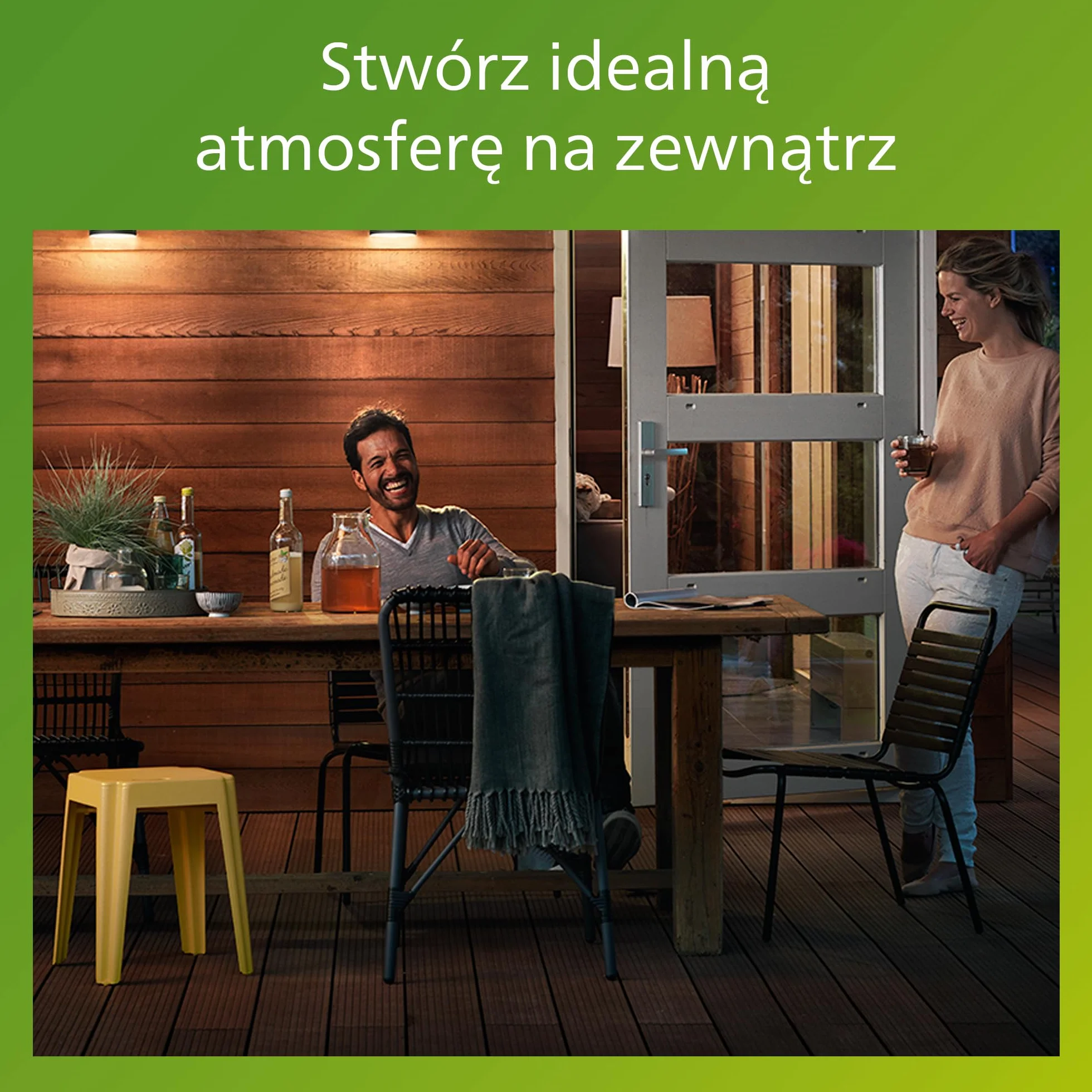 Philips Lois Zewnętrzna Lampa Floodlight 20W 3000K Czarna
