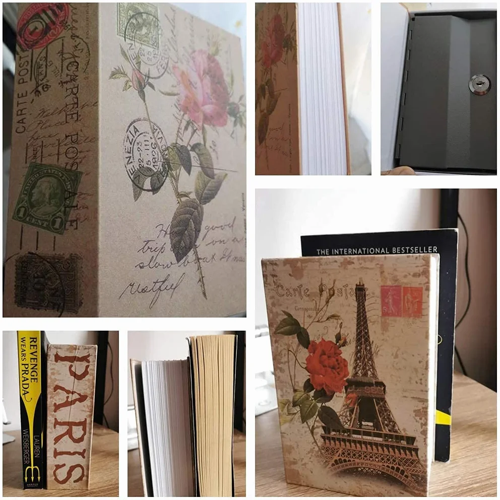 Bezpieczna sejf, Secret Book Safe Box, słownik tajna książka bezpieczeństwa