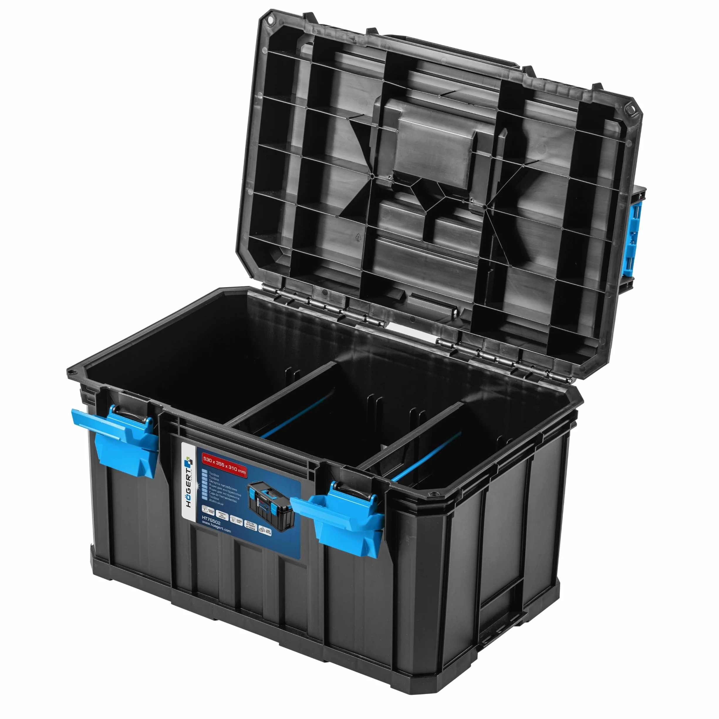Högert Technik Skrzynka narzędziowa 50 kg modułowa ABS HT7G502