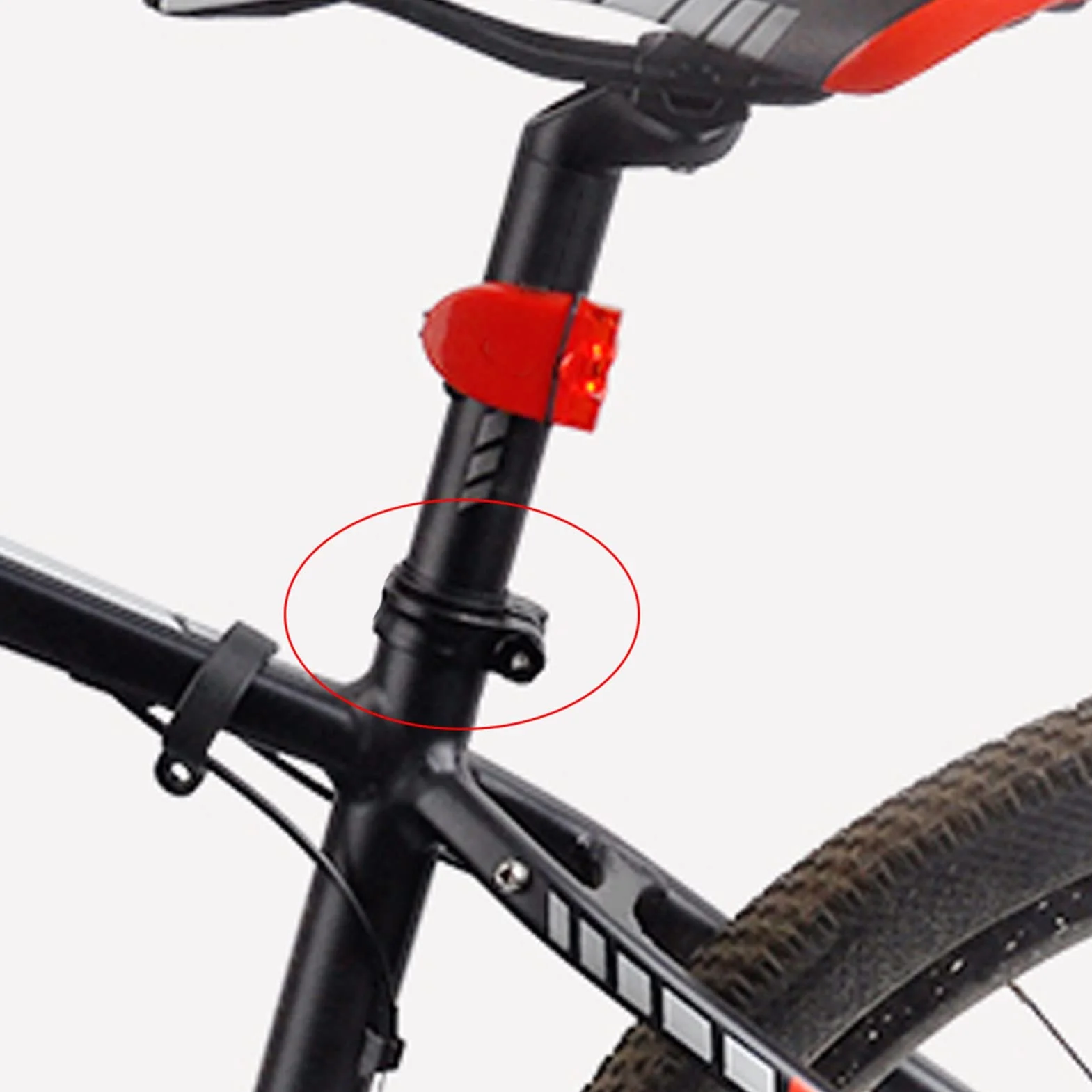Zacisk sztycy siodełka rowerowego 34,9, zacisk sztycy siodełka do siodełka rowerowego, zacisk siodełka ze stopu aluminium, 34,9 mm, do rowerów górskich i szosowych (czarny)