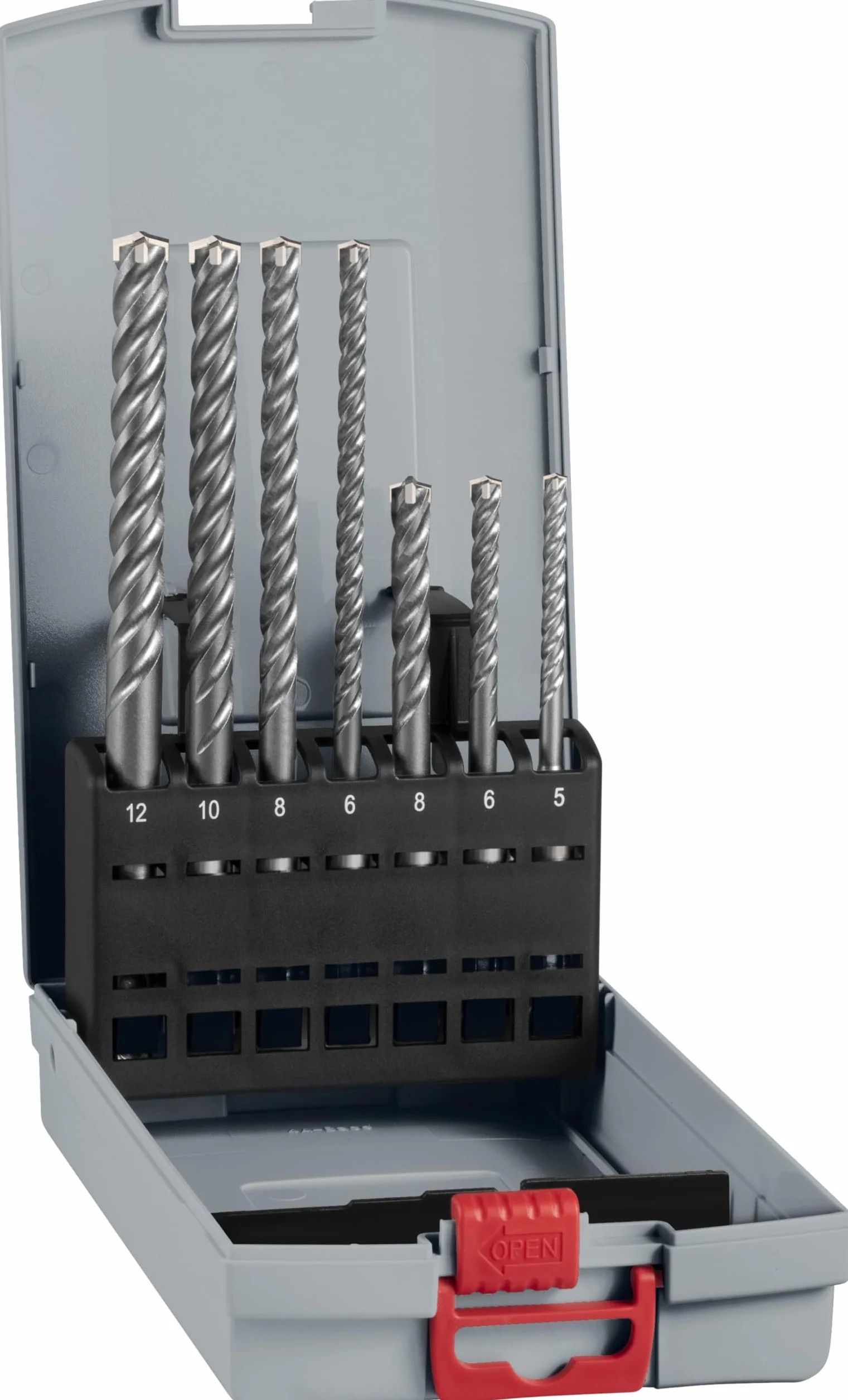 Bosch 7x Zestaw wierteł PRO SDS plus-5X Ø 5,0-12,0 mm