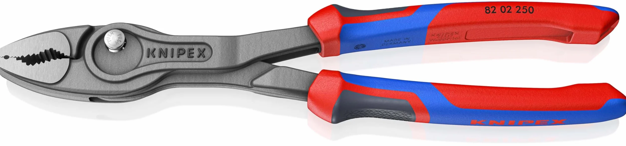 KNIPEX TwinGrip szczypce z chwytem od czoła i boku 250 mm, 82 02 250