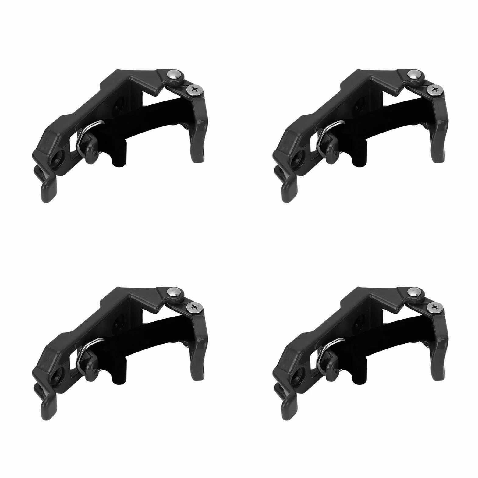 Yinhing Mocowanie do łopat Stojak na Dachowe Metalowy Gumowy Wspornik Montażowy (BLACK)