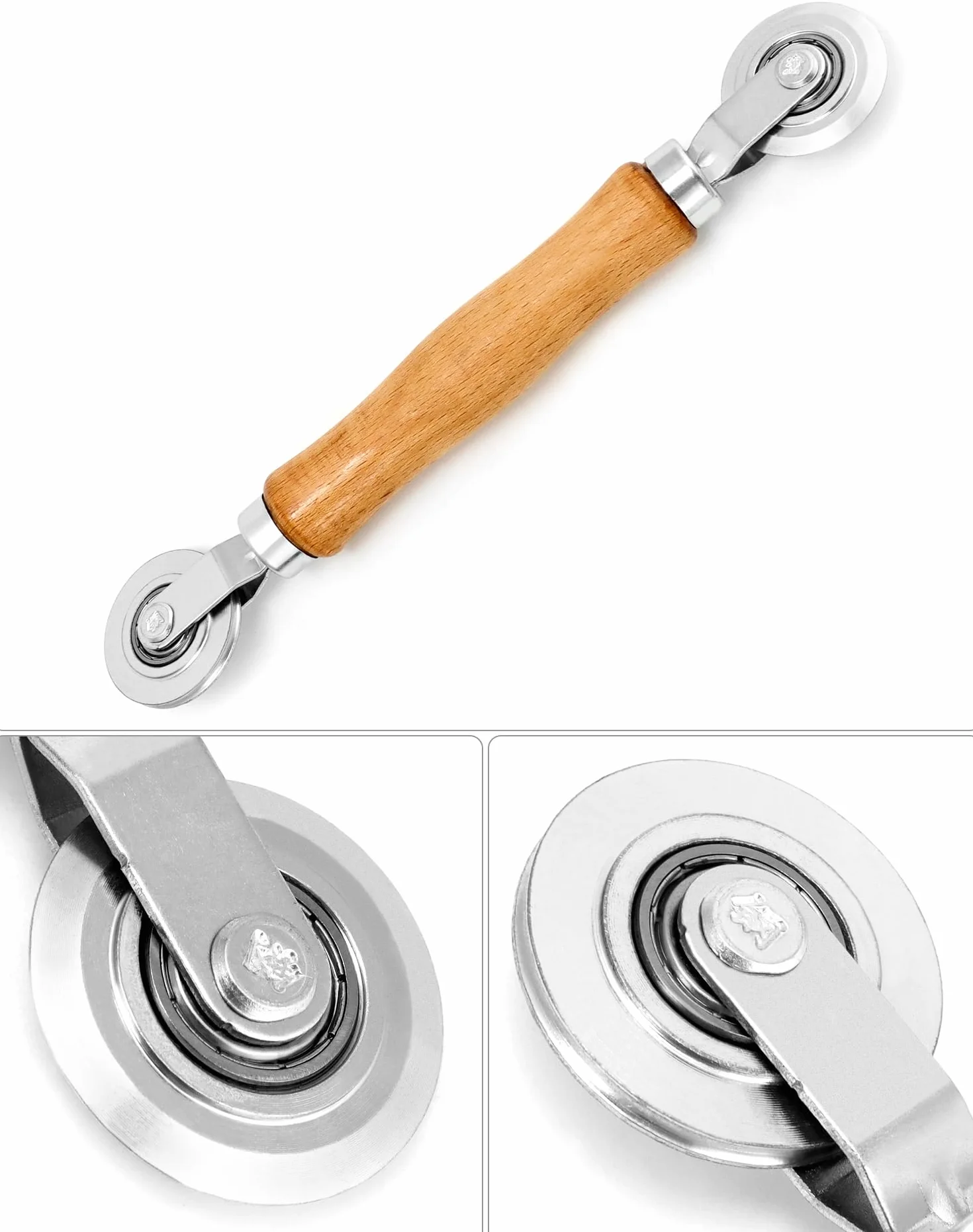 QWORK Zestaw naprawczy do moskitier 3 w 1 hak do listwy rurowej podwójny wałek uszczelniający gumowa rura 5mm x 15m