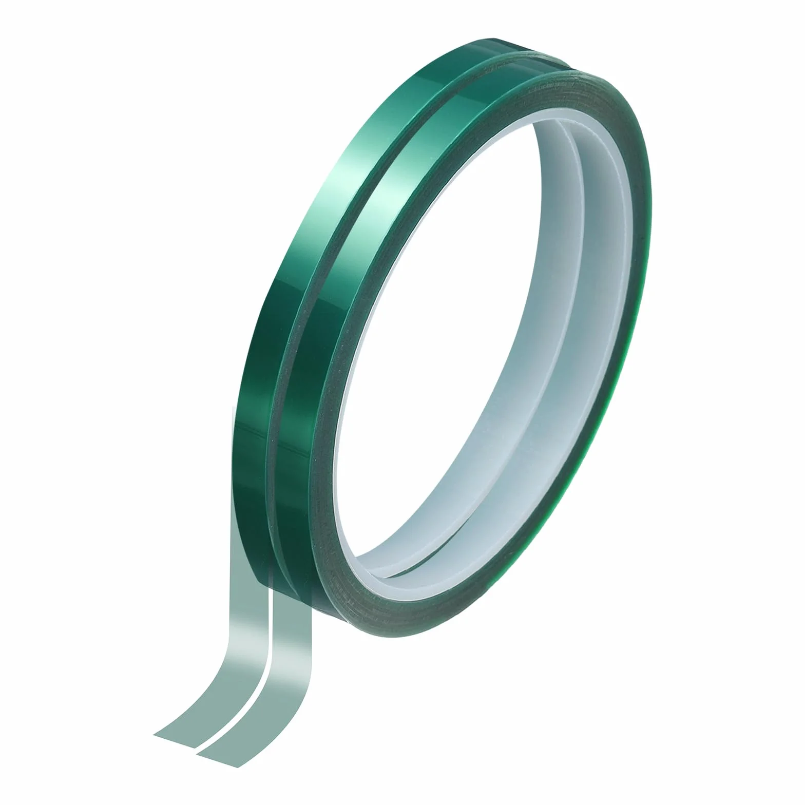 QUARKZMAN Taśma Maskująca Wysokie Temperatury 6 mm x 33 m Folia PET 0,05 mm Odporna na Ciepło