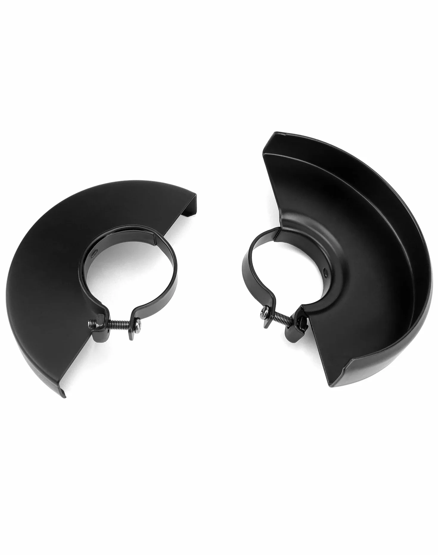 QWORK osłona szlifierki kątowej 125 115 mm otwór wewnętrzny 42 mm czarna
