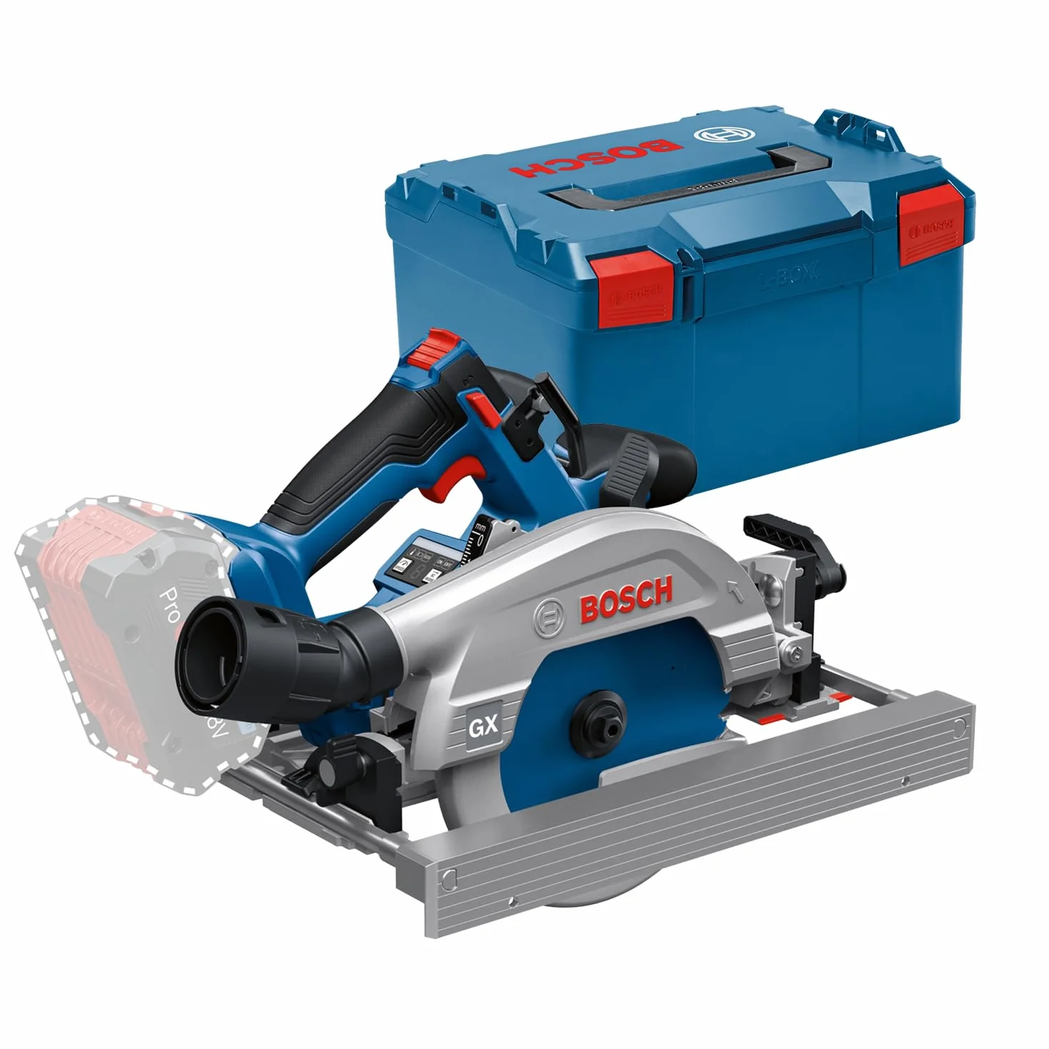 Bosch GKS 18V-57-2 GX akumulatorowa pilarka tarczowa 18 V L-BOXX