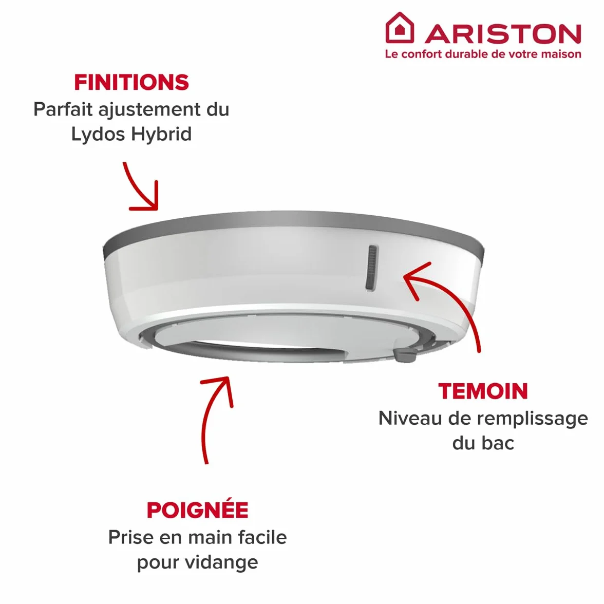 Ariston 3629055 pojemnik na kondensat, 6,5 l